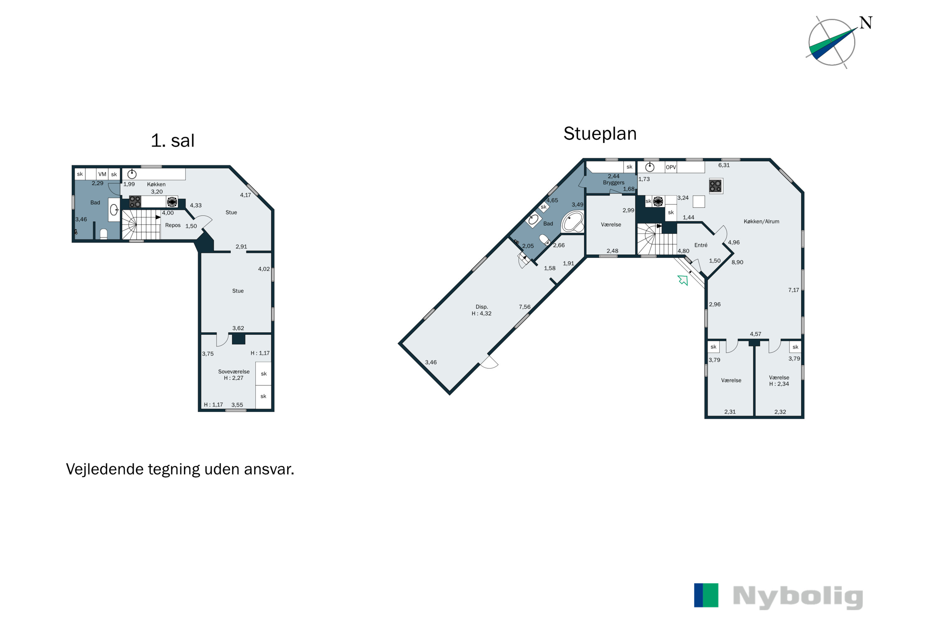 Plantegninger billede af Vestergade 41, 6230 Rødekro