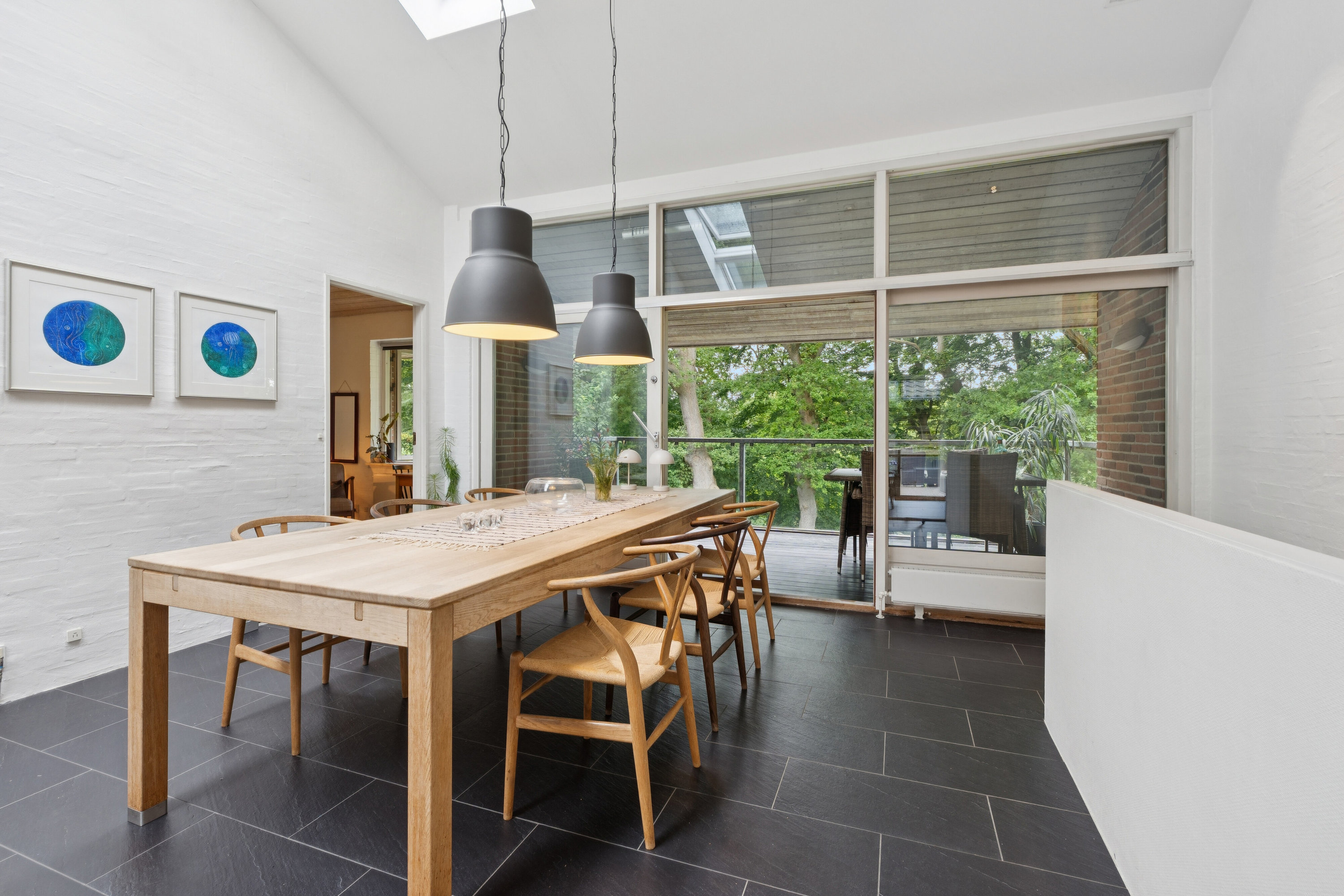 Fremhævet spiseplads billede i fuldskærmstilstand. Billede af Borrekrattet 1A, 2800 Kongens Lyngby