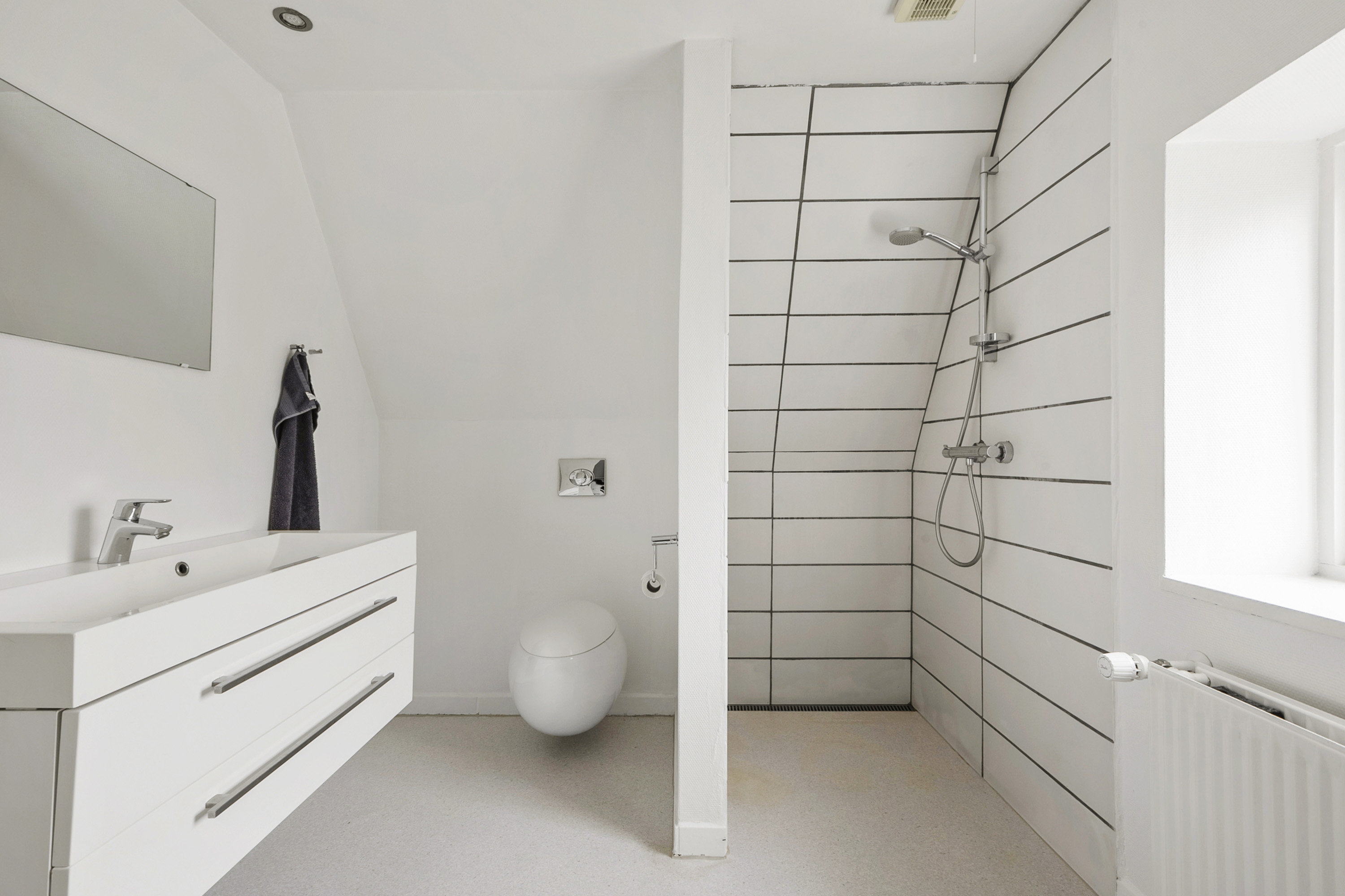 Fremhævet badeværelse billede i fuldskærmstilstand. Billede af Vestergade 41, 6230 Rødekro