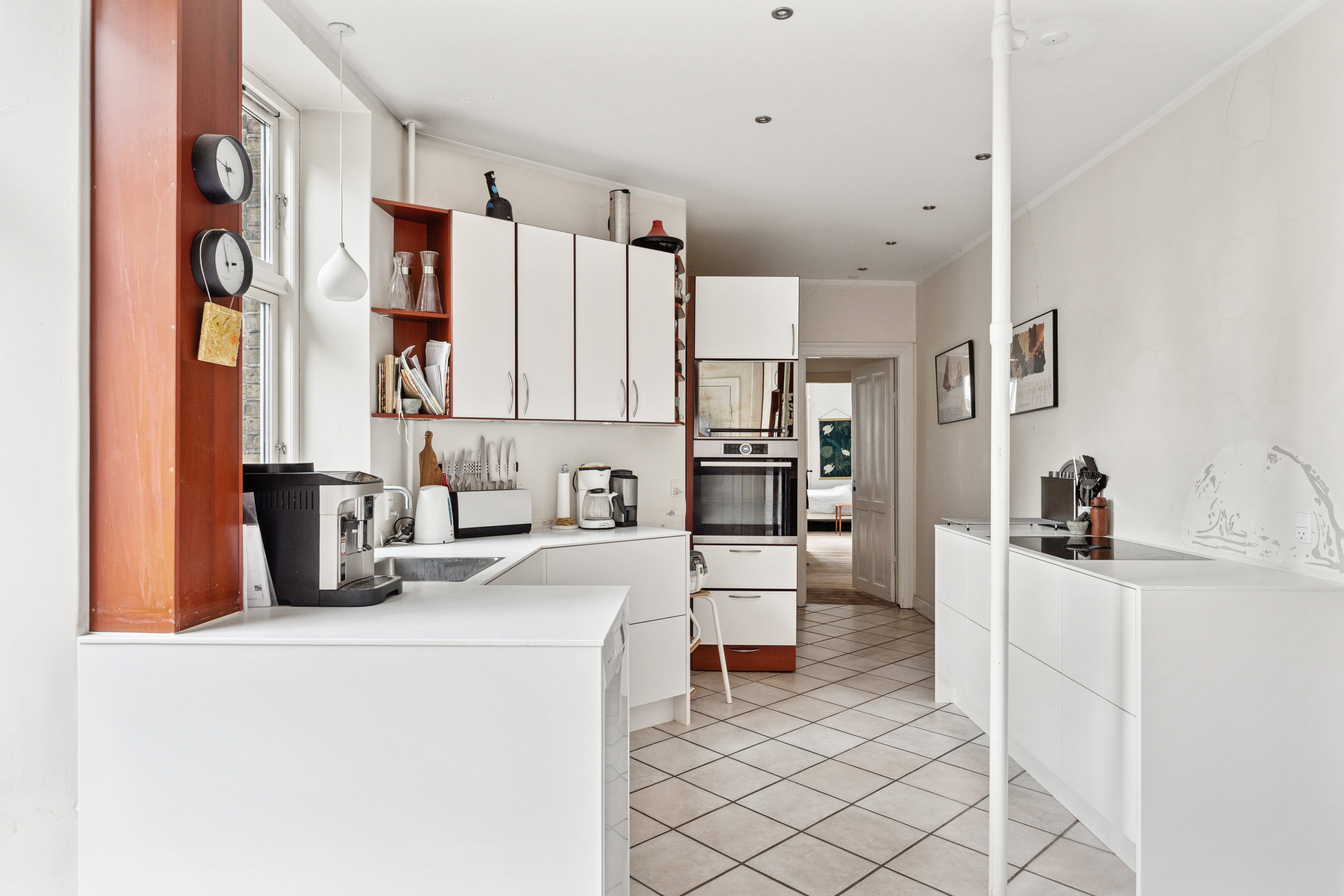 Fremhævet køkken billede i fuldskærmstilstand. Billede af Sølvgade 104, 2. th., 1307 København K