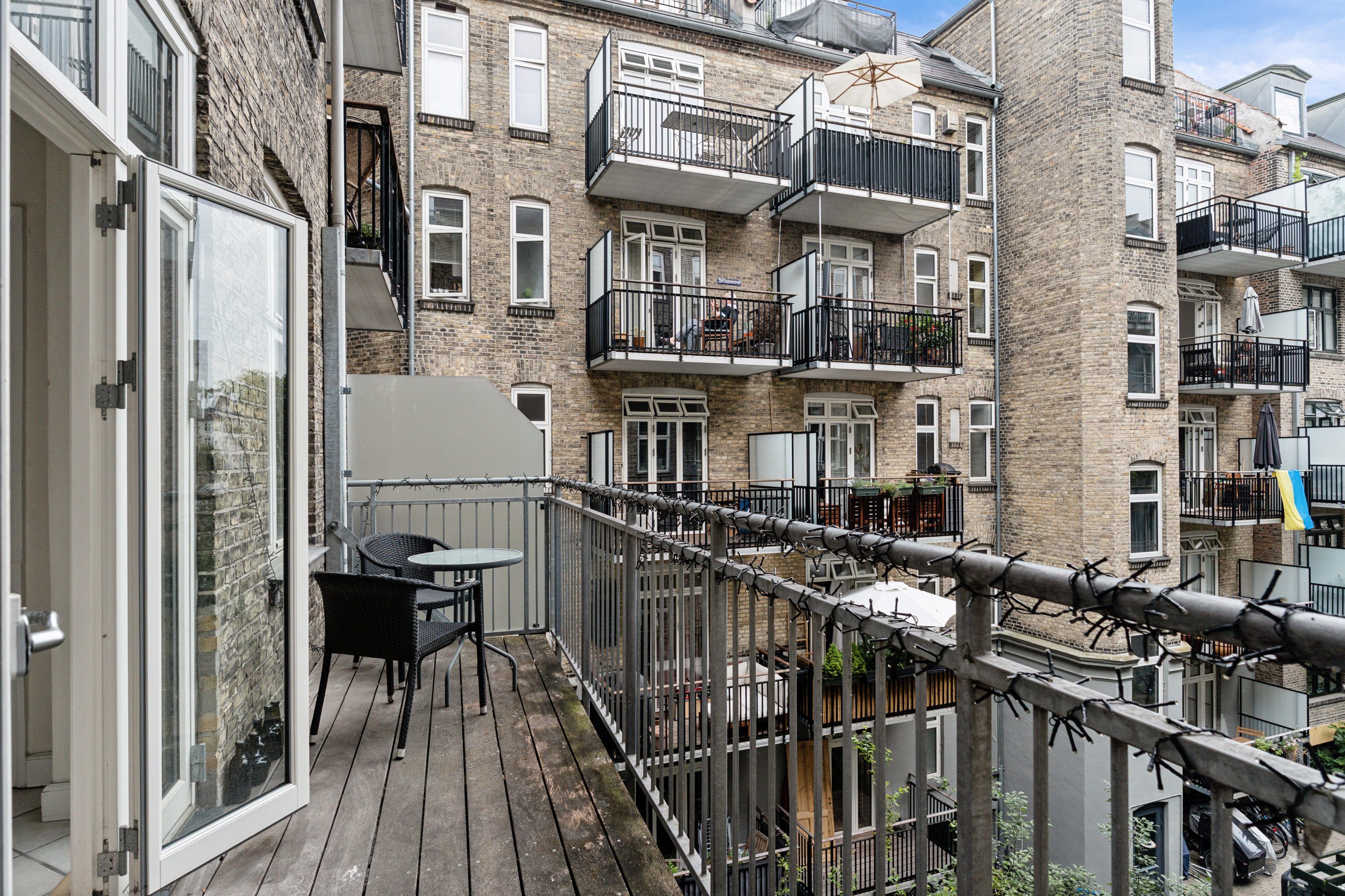 Fremhævet altan billede i fuldskærmstilstand. Billede af Sølvgade 104, 2. th., 1307 København K