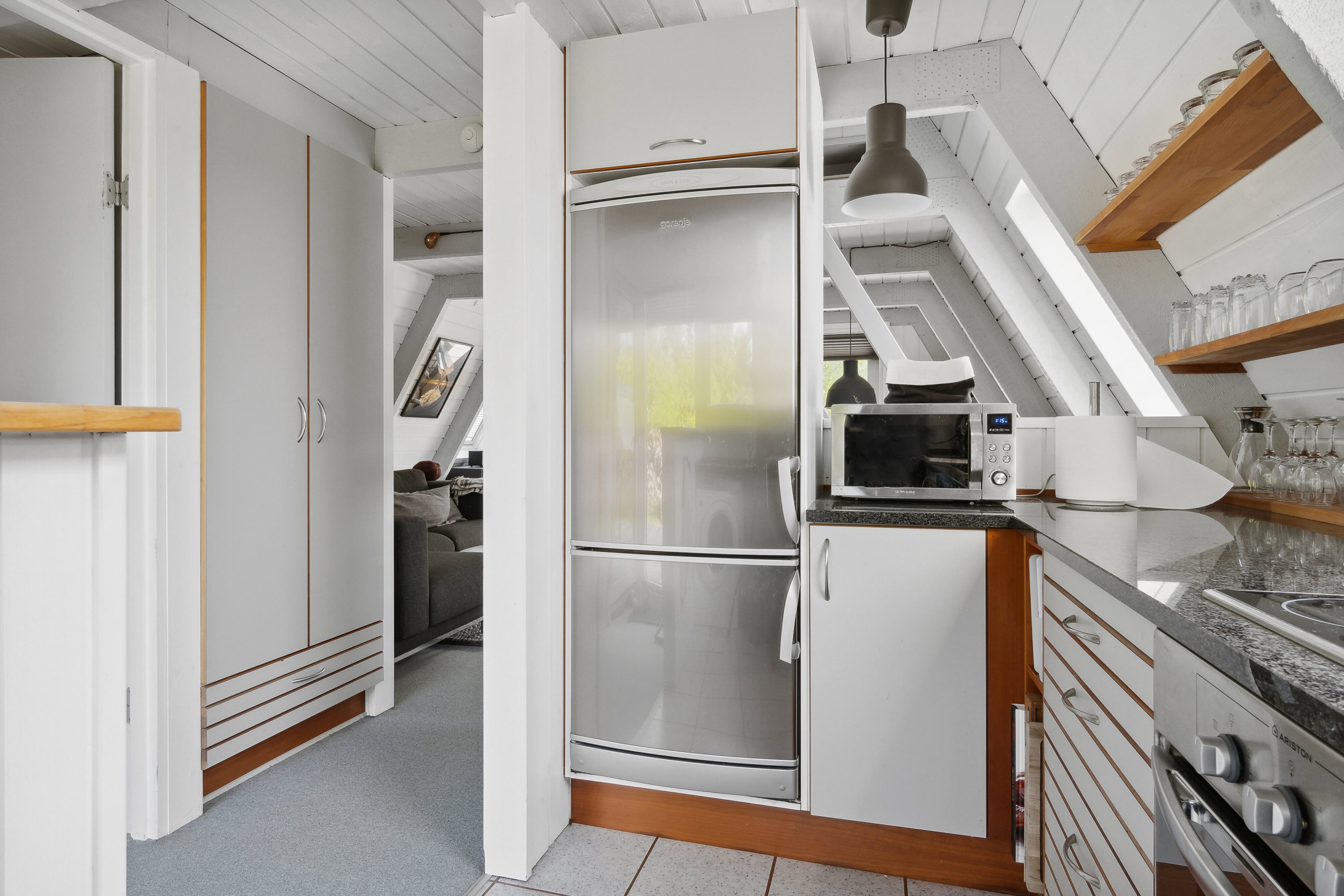 Fremhævet køkken billede i fuldskærmstilstand. Billede af Golfsvinget 52, Gatten, 9640 Farsø