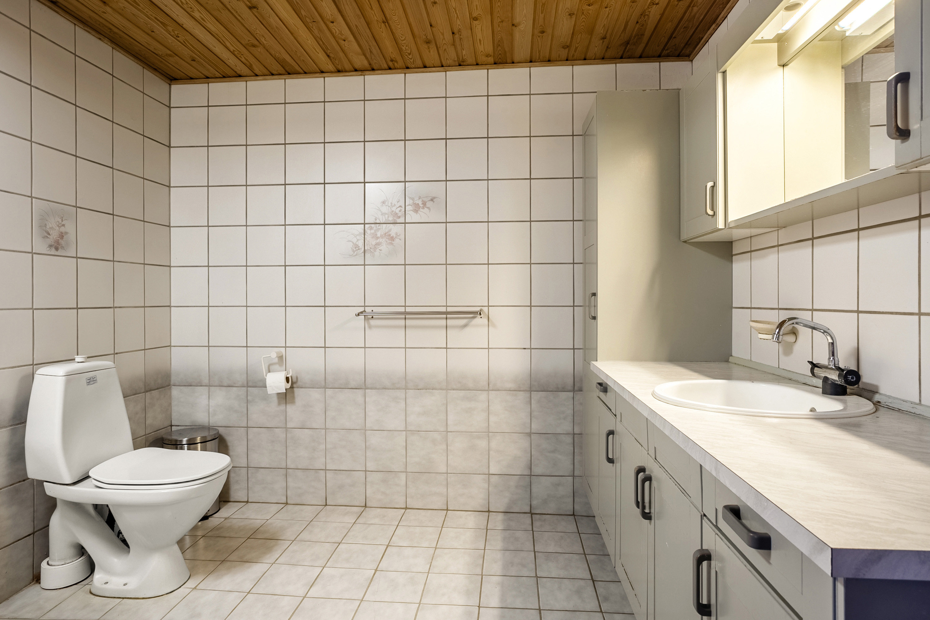 Fremhævet badeværelse billede i fuldskærmstilstand. Billede af Torp Bygade 12, Torp, 6200 Aabenraa