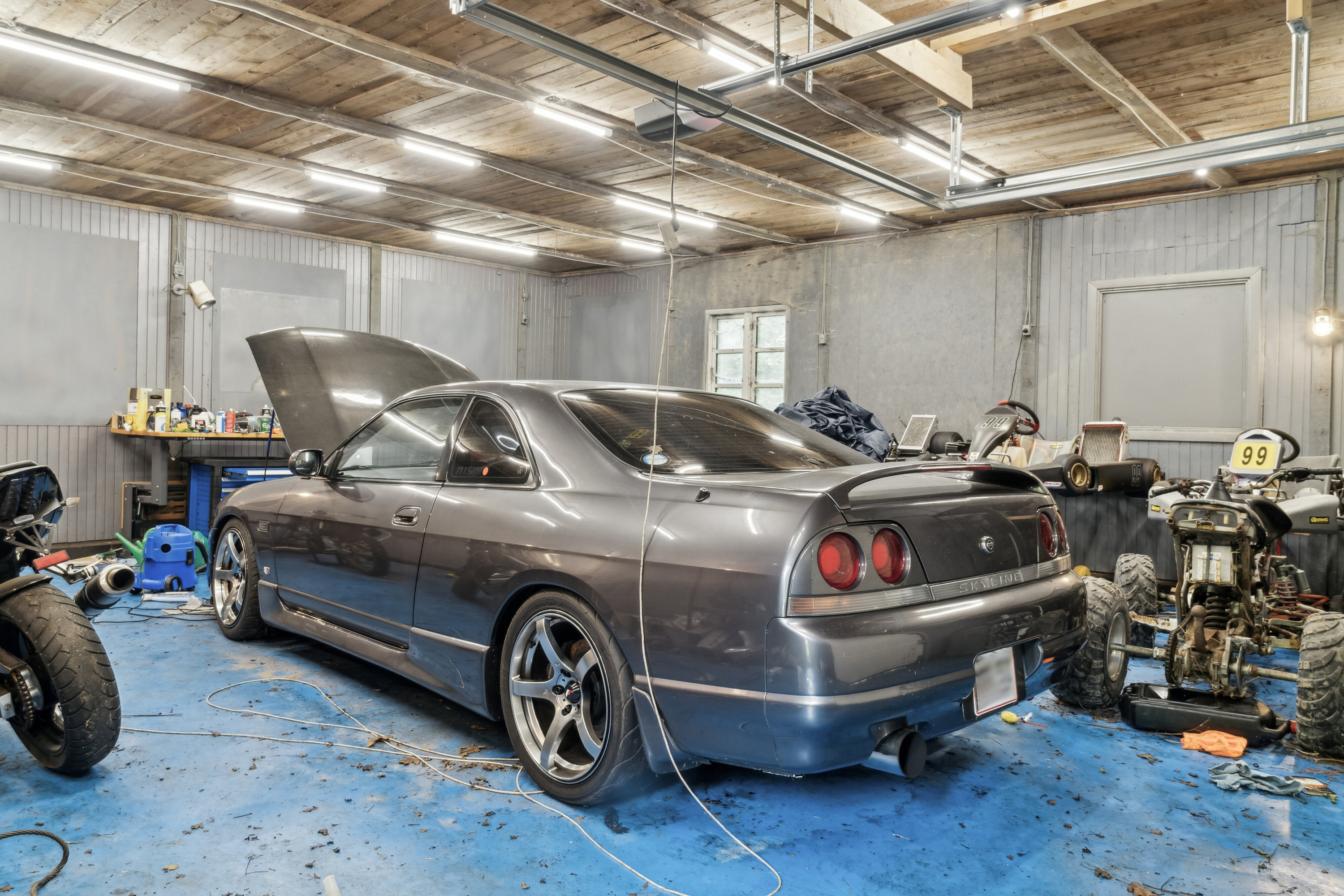 Fremhævet garage billede i fuldskærmstilstand. Billede af Have Borupvej 168, Have Borup, 4360 Kirke Eskilstrup