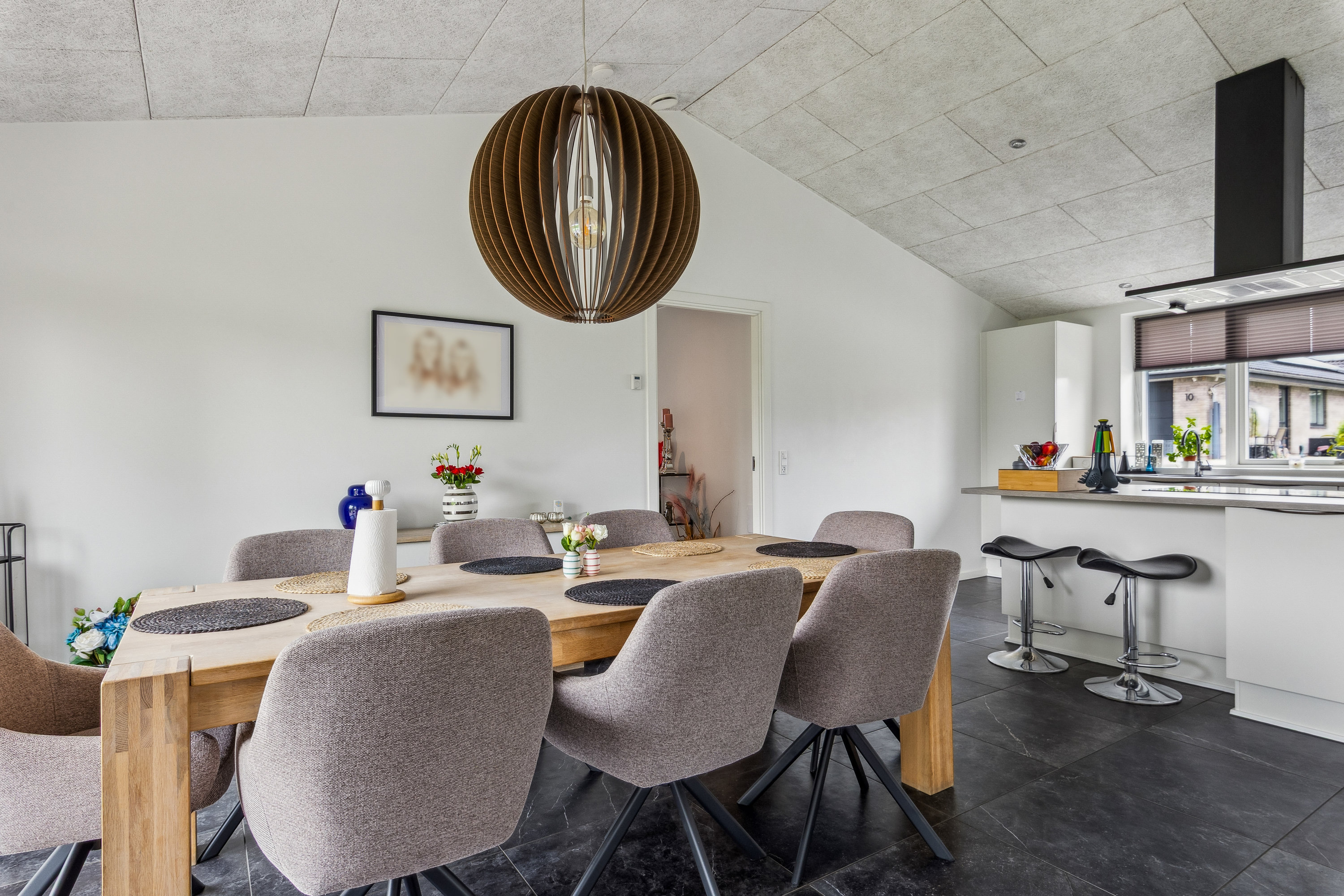 Fremhævet køkken billede i fuldskærmstilstand. Billede af Korslystvej 5, Norring, 8382 Hinnerup