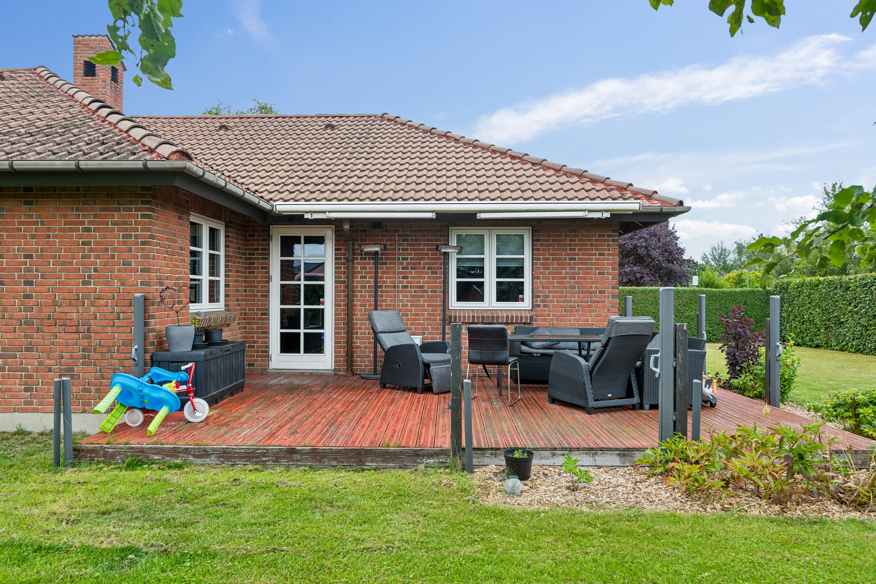 Fremhævet ejendom 1 billede i fuldskærmstilstand. Billede af Bovangen 1, 4660 Store Heddinge