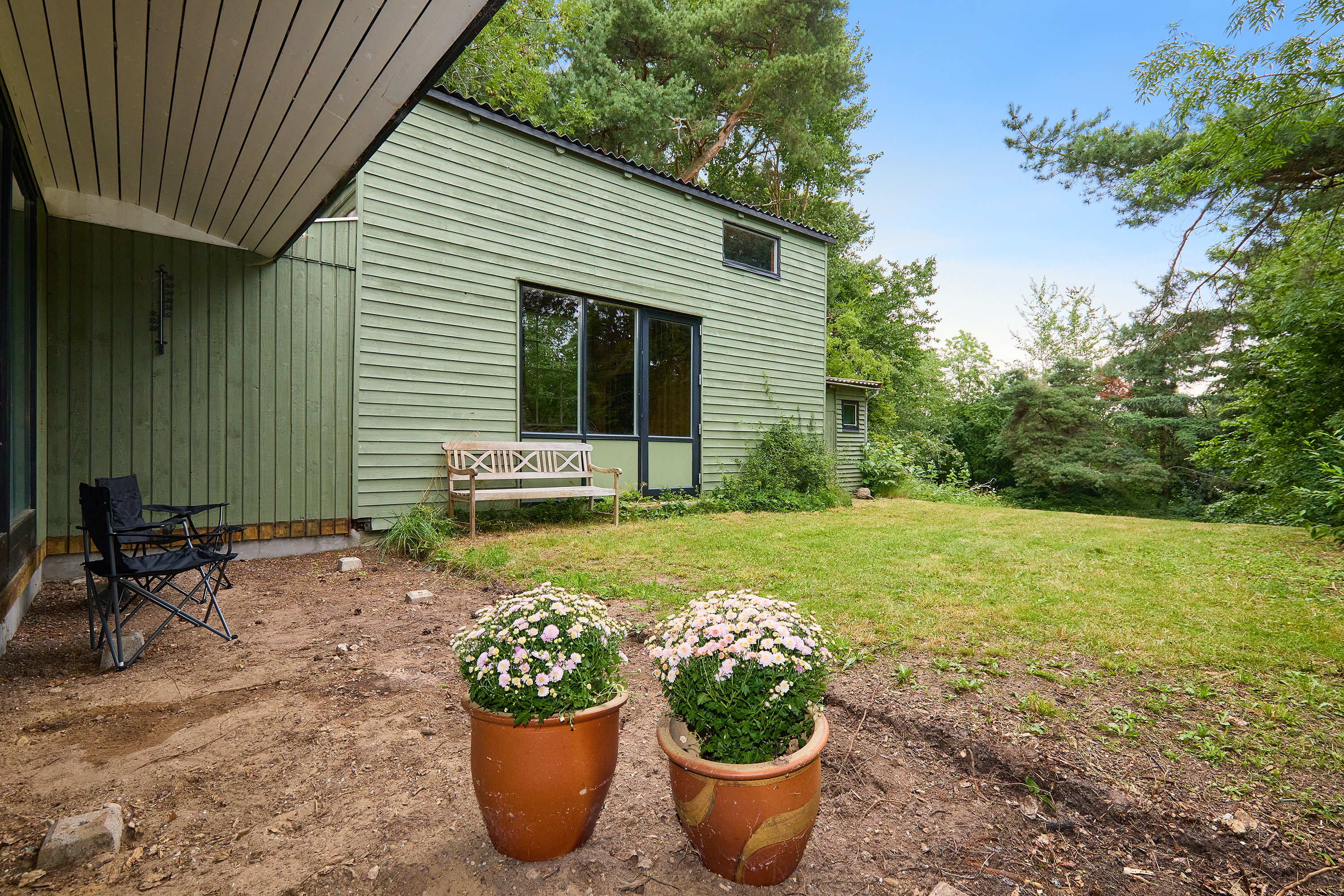 Fremhævet tagterrasse billede i fuldskærmstilstand. Billede af Vikingevej 34, Kulhuse, 3630 Jægerspris