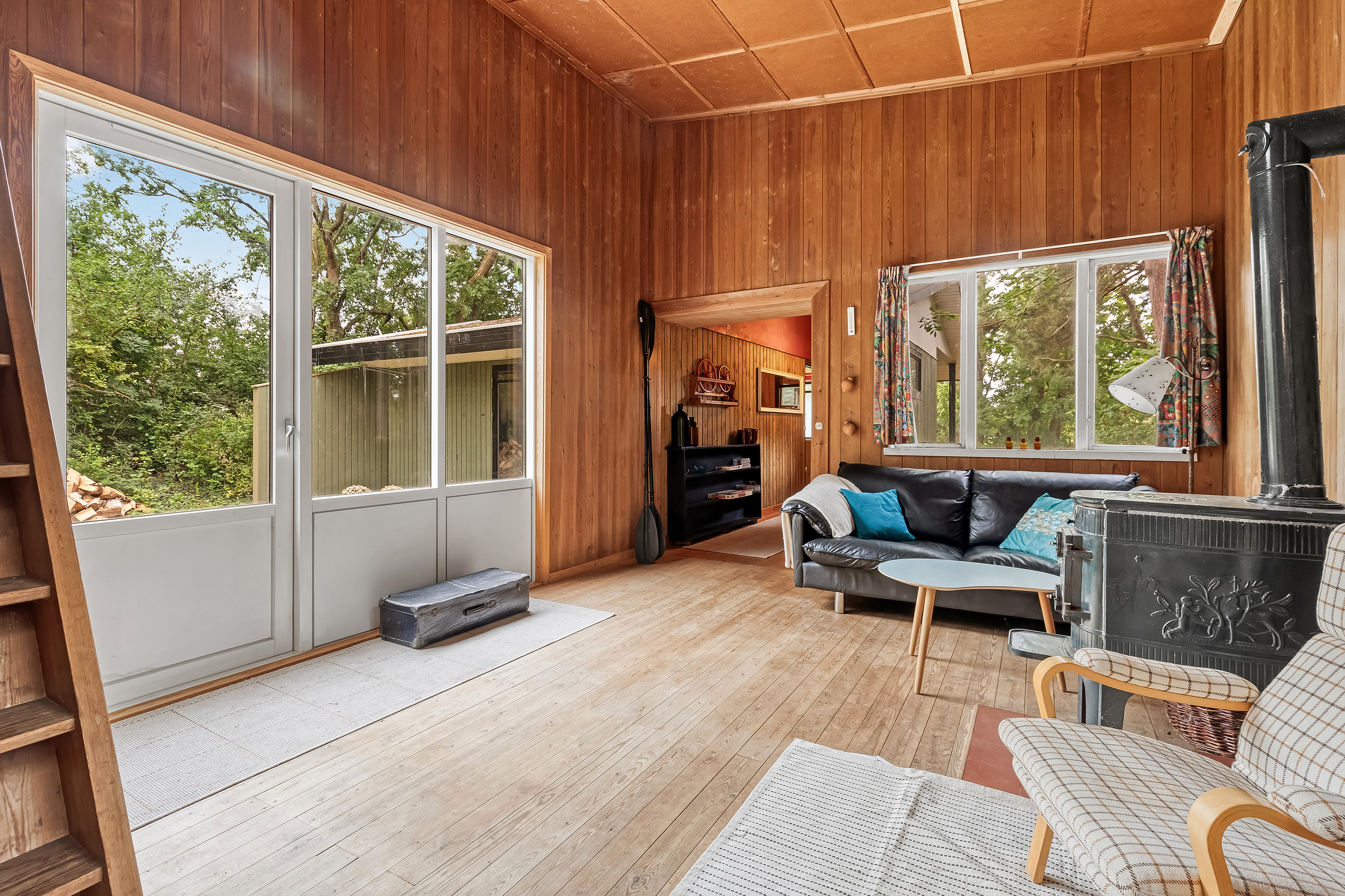 Fremhævet stue billede i fuldskærmstilstand. Billede af Vikingevej 34, Kulhuse, 3630 Jægerspris