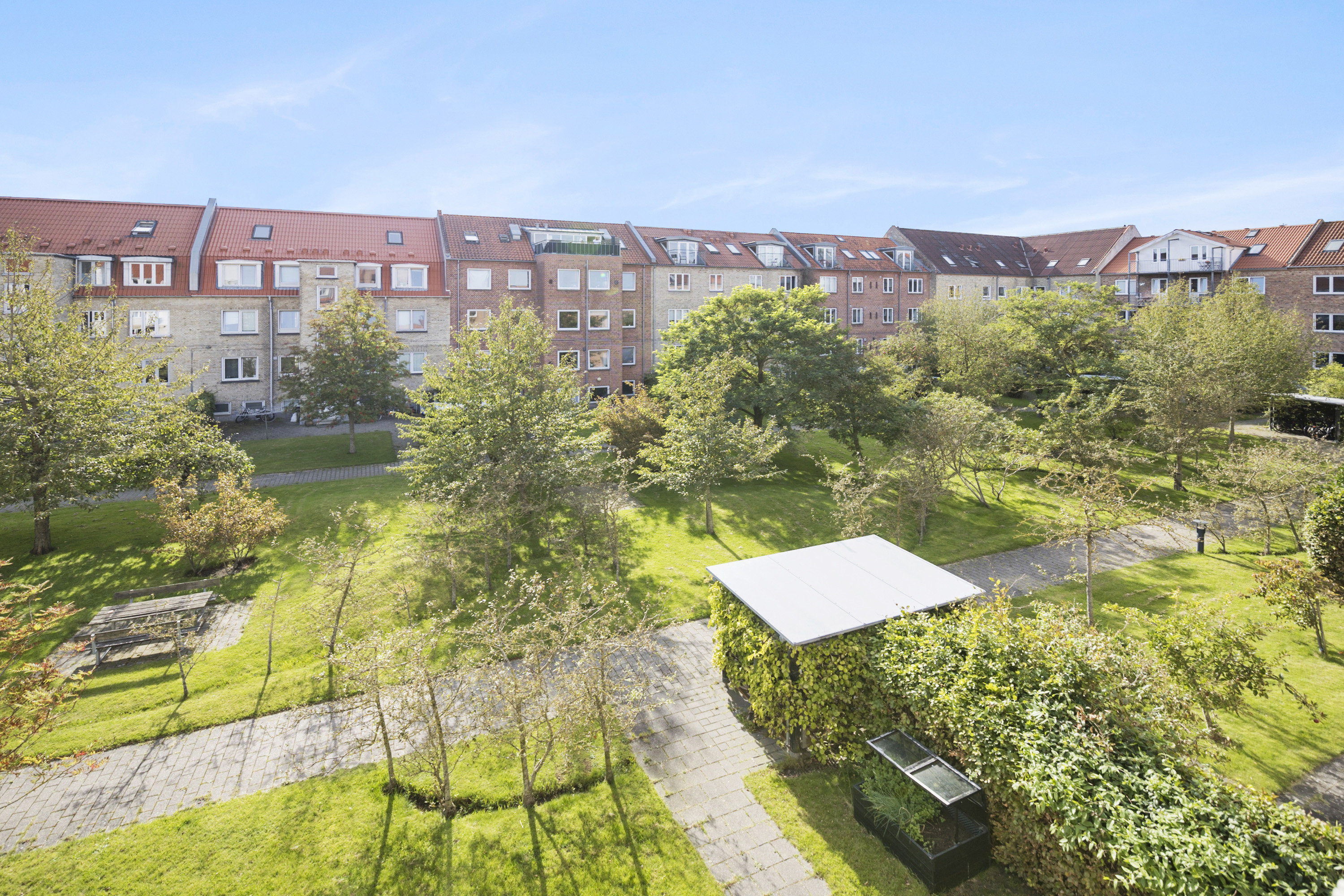 Fremhævet baggård billede i fuldskærmstilstand. Billede af Langelandsgade 26, st.. tv., 9000 Aalborg