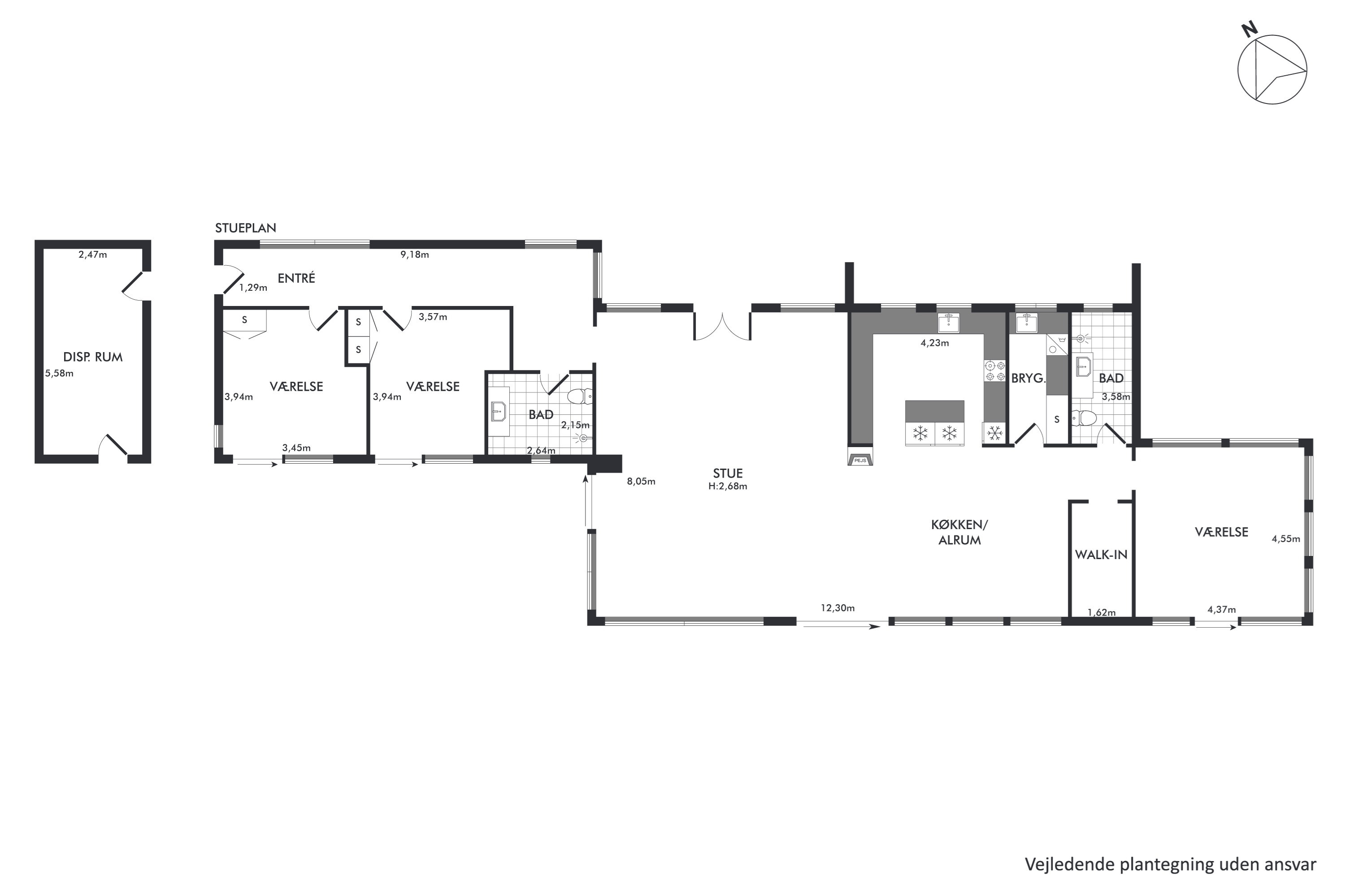 Plantegninger billede af Astrupvej 65, Vive, 9560 Hadsund