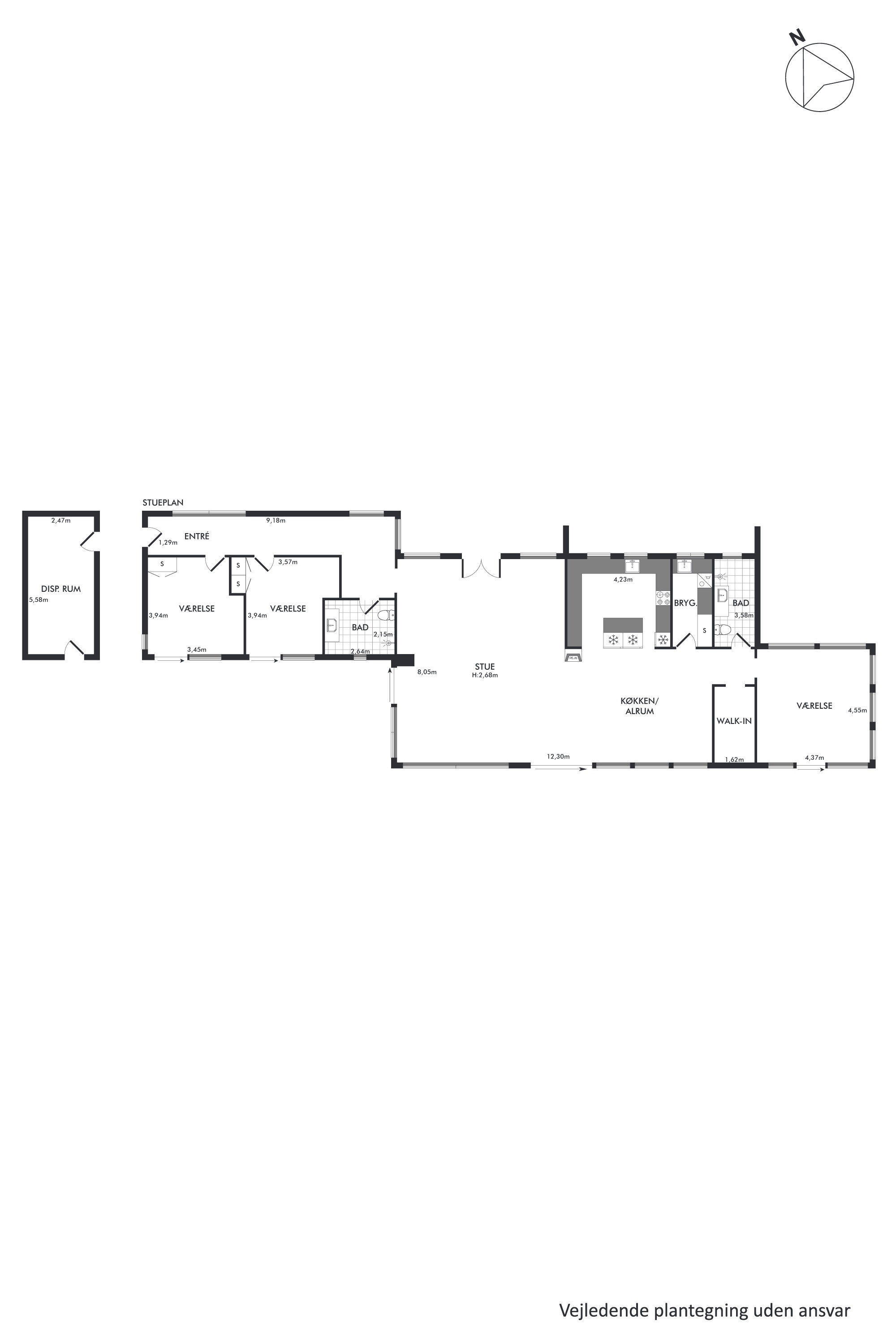 Plantegninger billede af Astrupvej 65, Vive, 9560 Hadsund