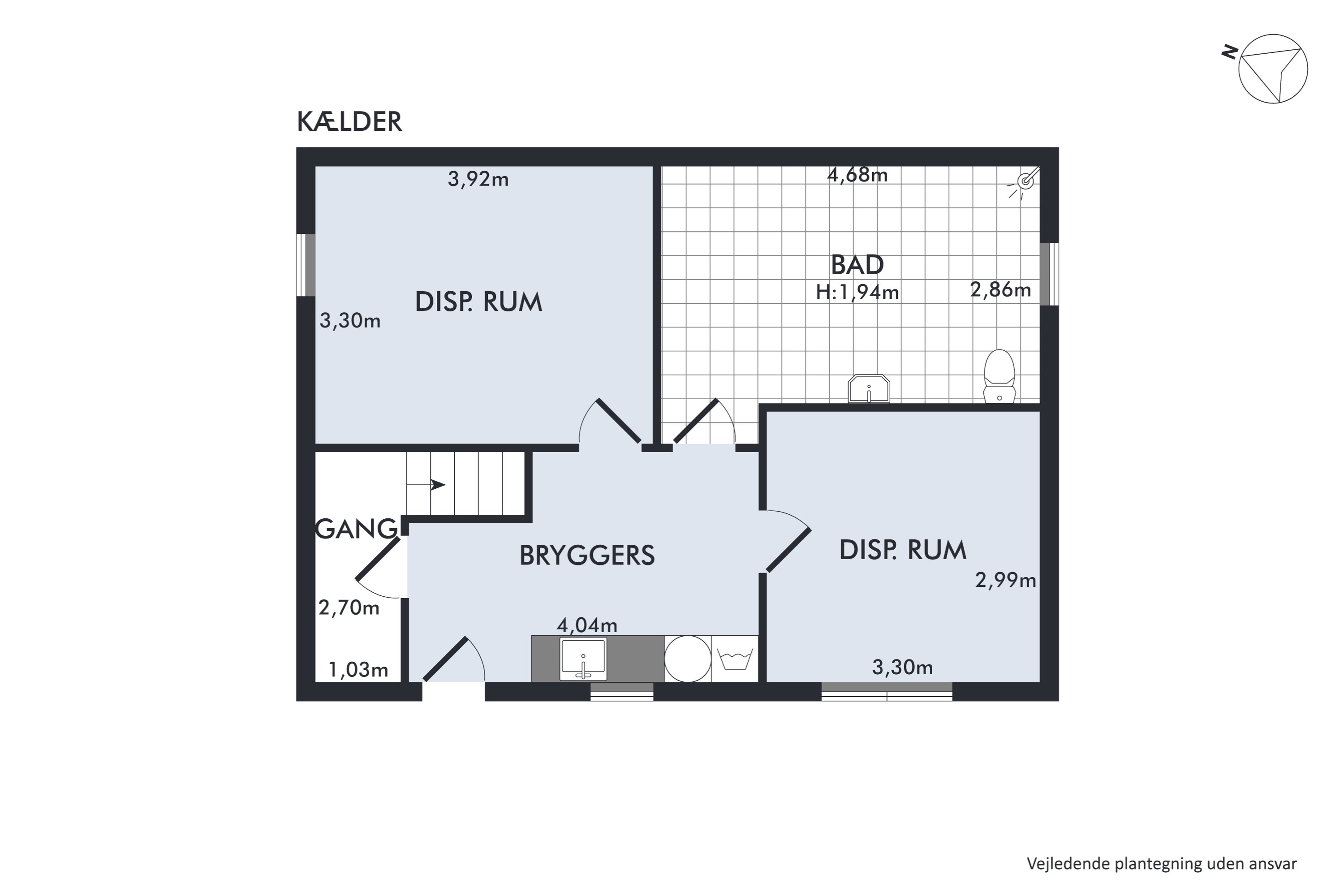 Plantegninger billede af Stadionvej 20, Hammershøj, 8830 Tjele