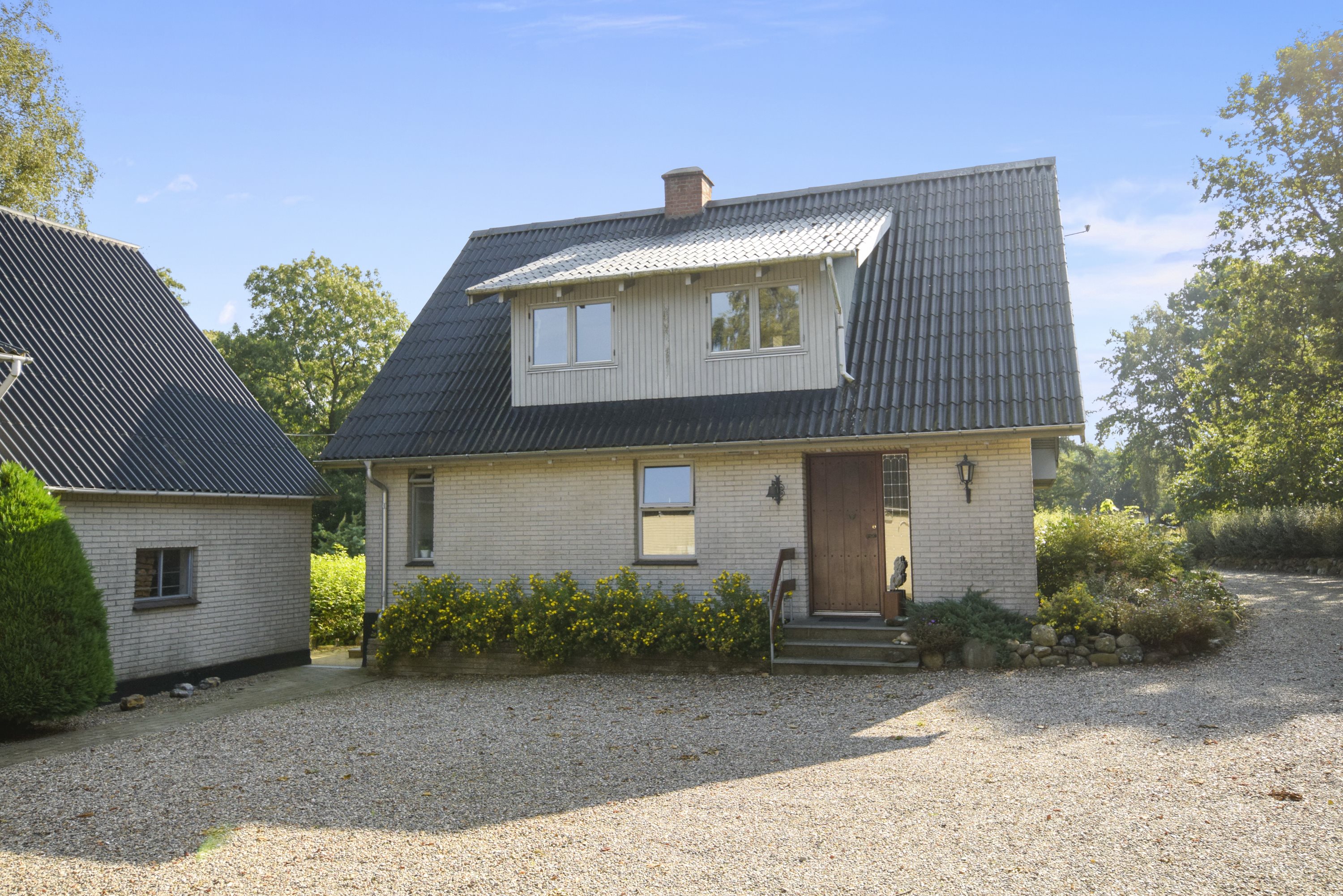 Fremhævet stuehus billede i fuldskærmstilstand. Billede af Horsensvej 58, Tebstrup, 8660 Skanderborg