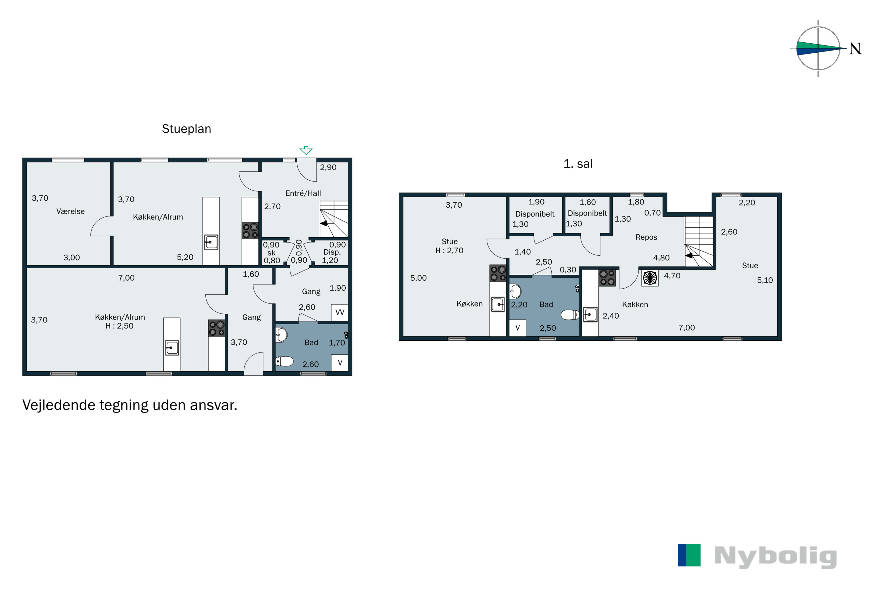 Plantegninger billede af Søndergade 21, 6670 Holsted