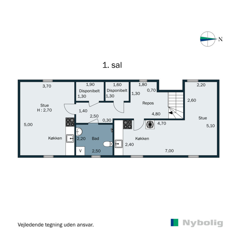 Plantegninger billede af Søndergade 21, 6670 Holsted
