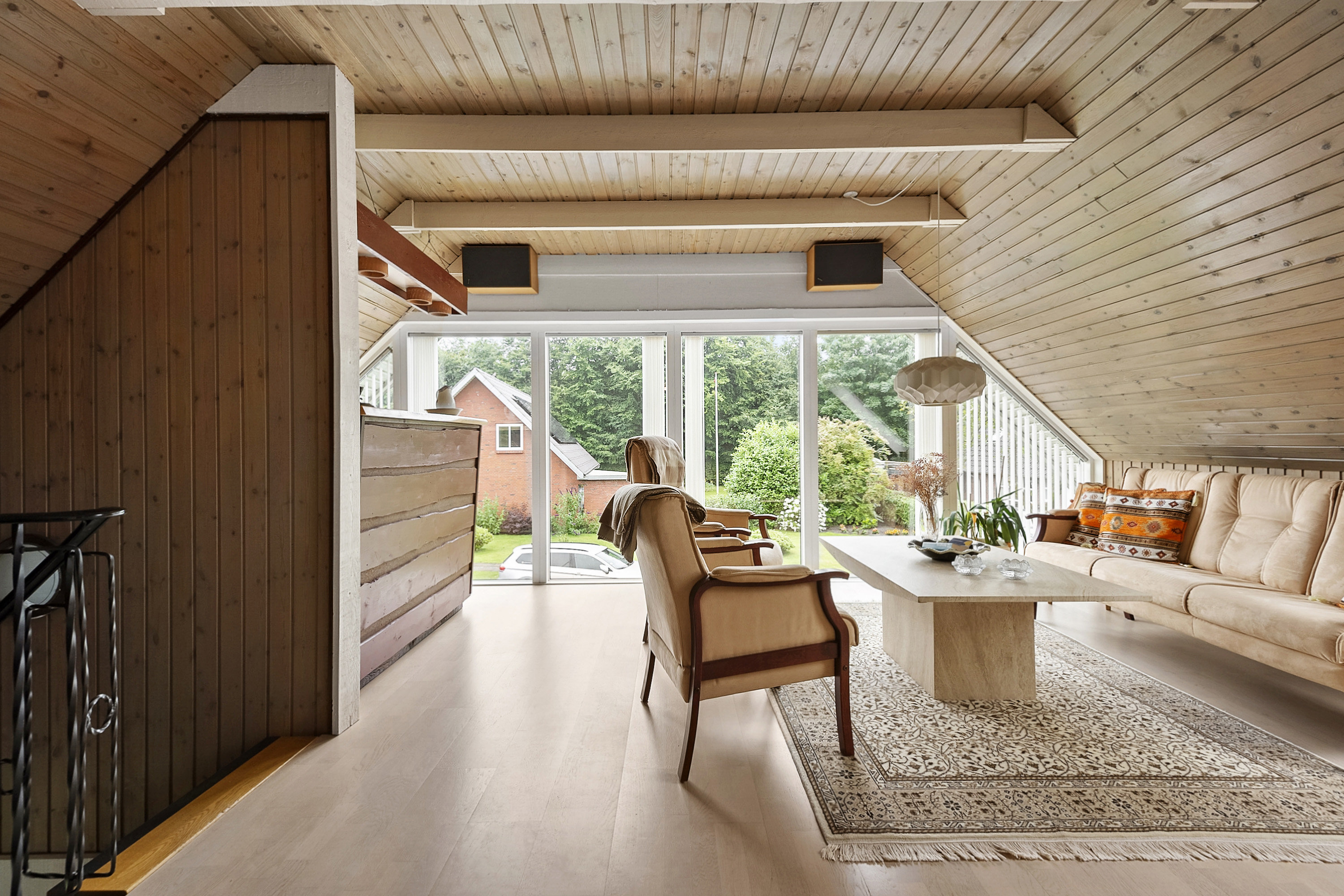 Fremhævet repos/stue billede i fuldskærmstilstand. Billede af Bæktoften 2, Sig, 6800 Varde