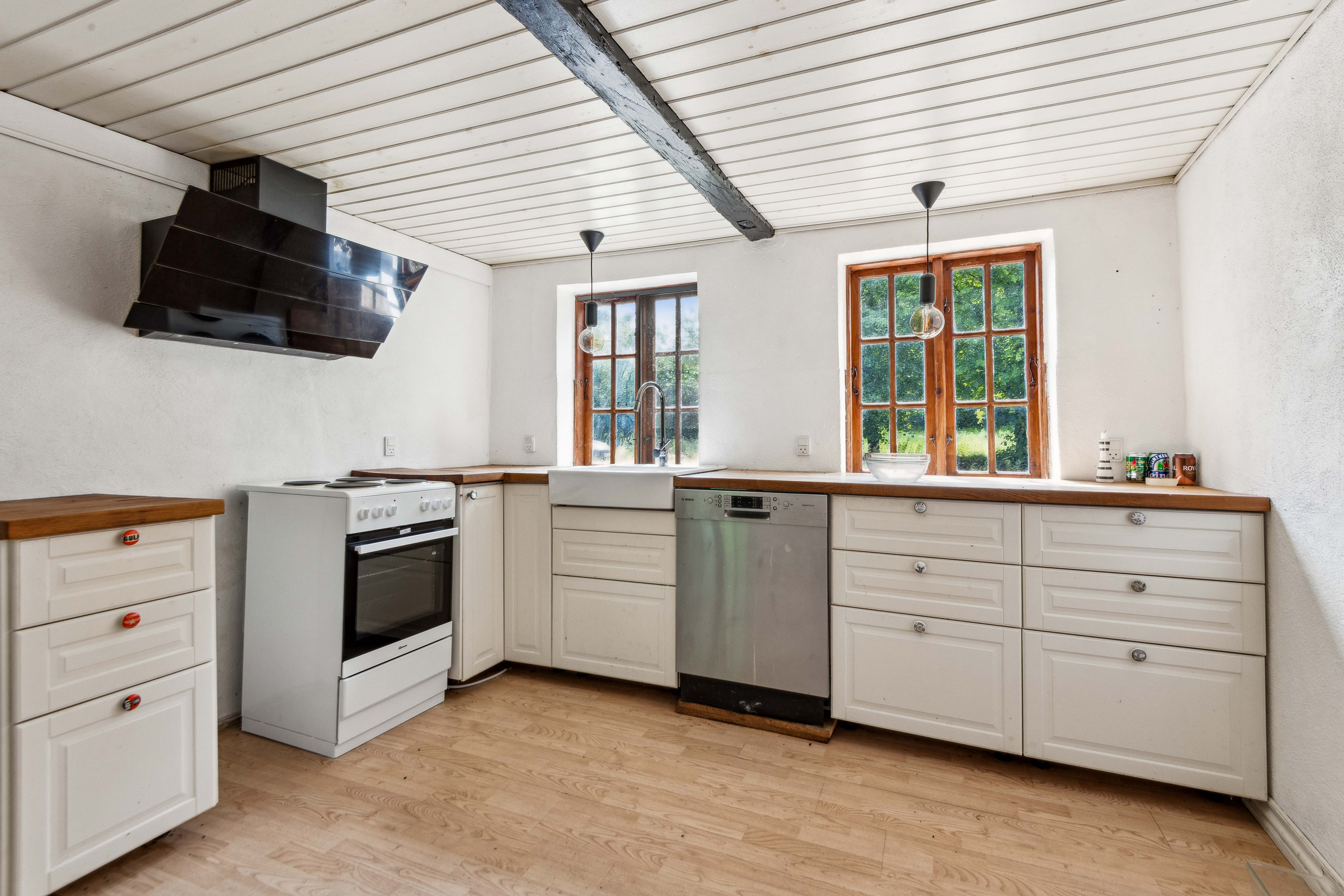 Fremhævet køkken billede i fuldskærmstilstand. Billede af Kelddalvej 15, Kelddalgårde, 9240 Nibe