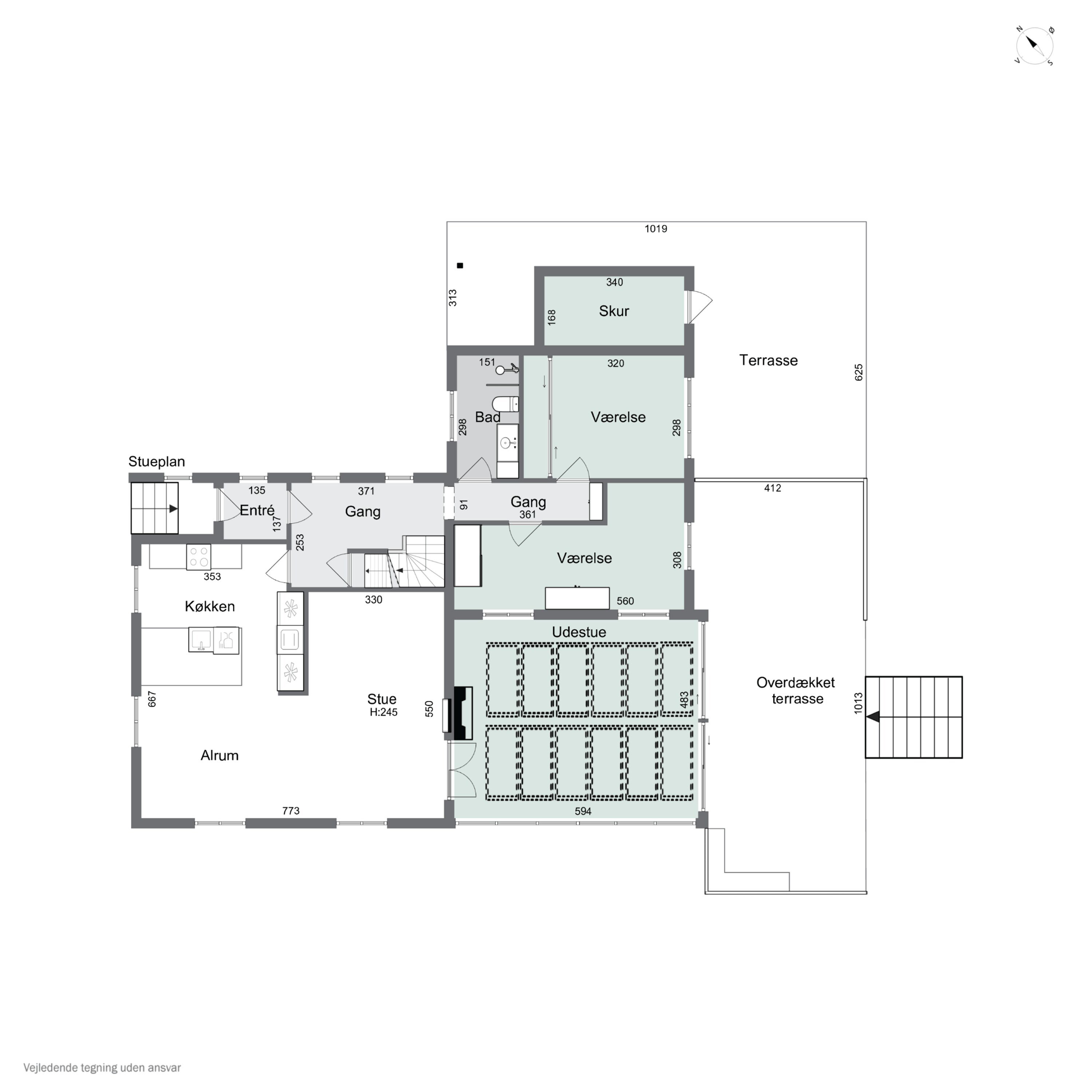 Plantegninger billede af Geelsskovvej 18, 2830 Virum