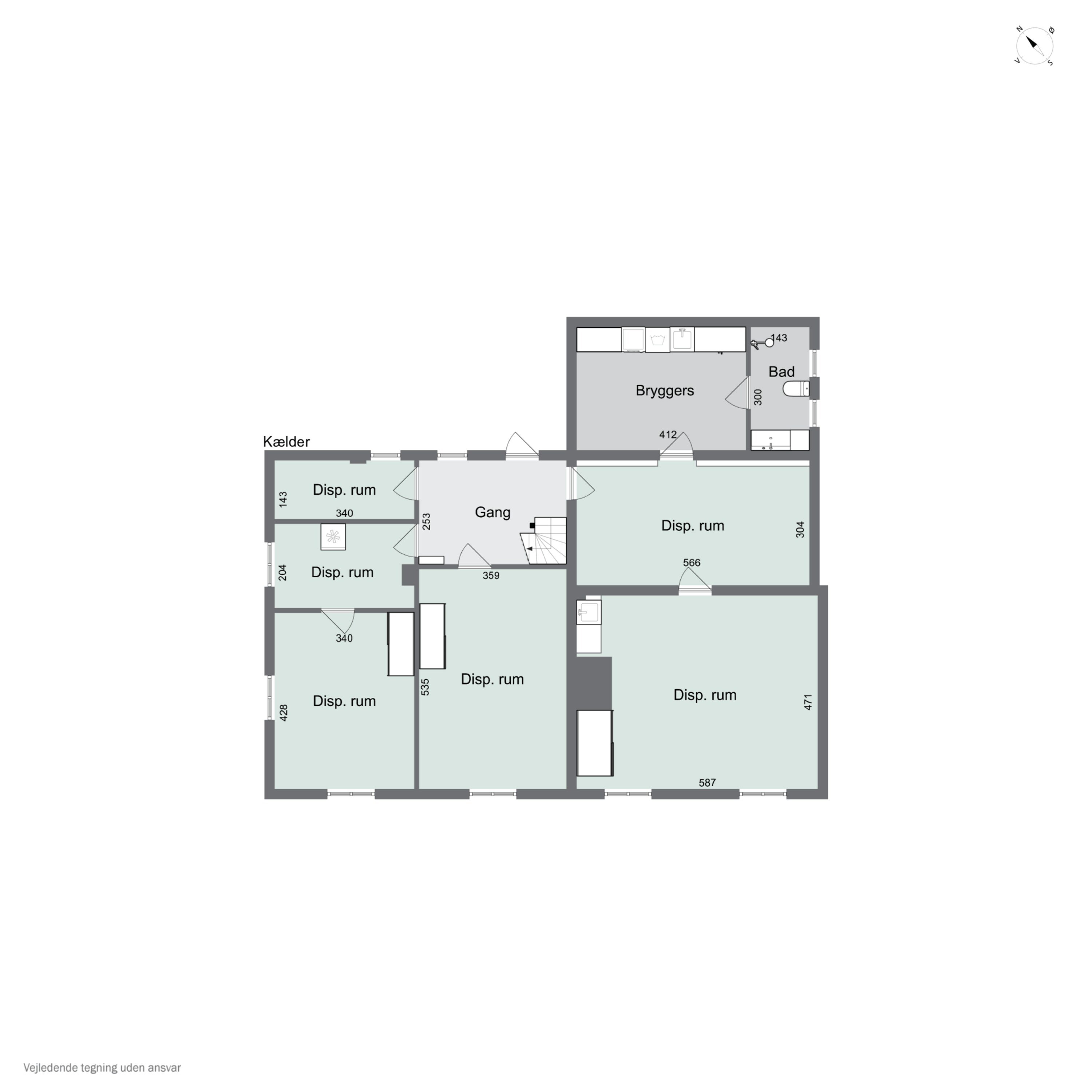 Plantegninger billede af Geelsskovvej 18, 2830 Virum