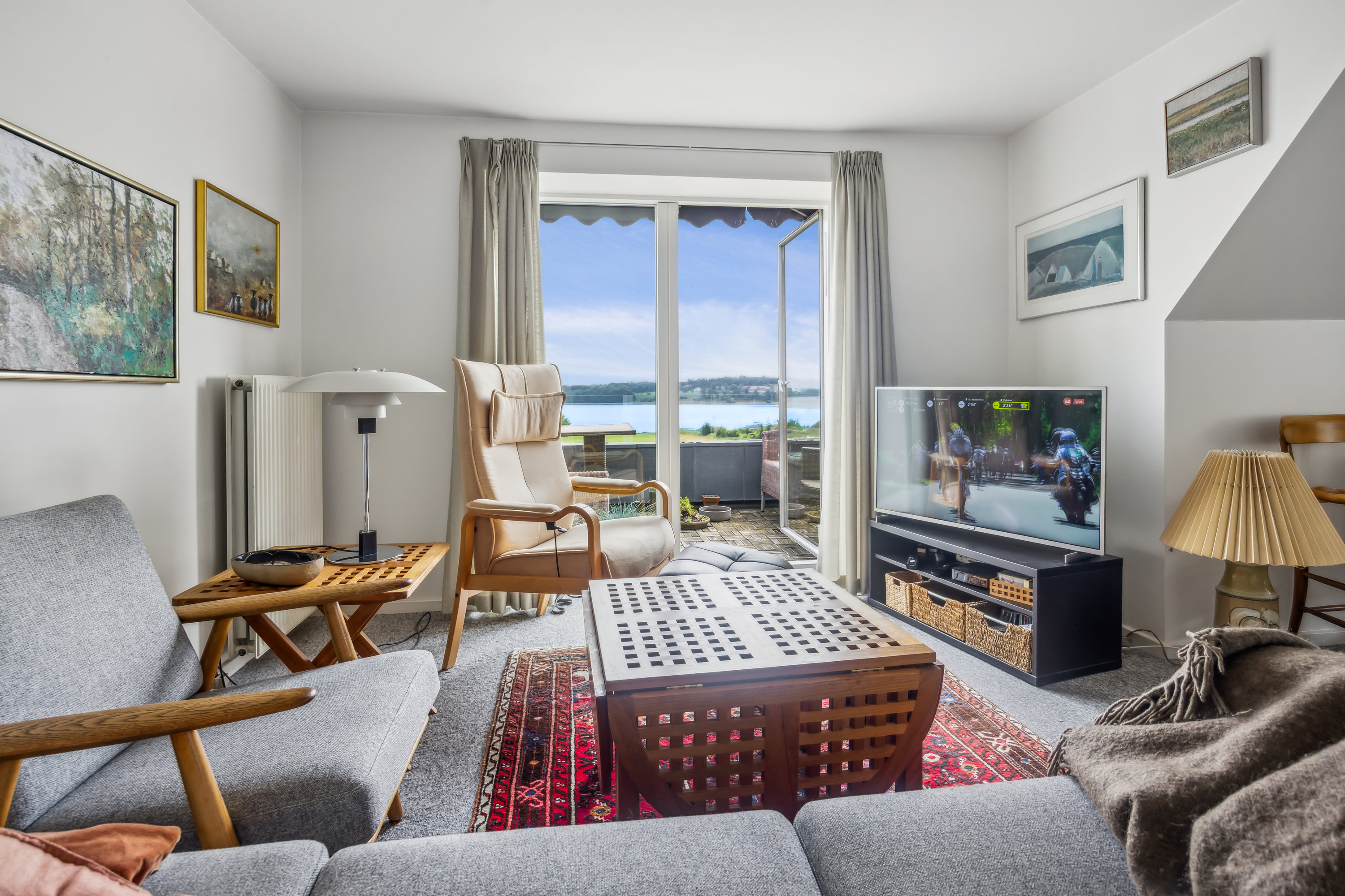 Fremhævet stue billede i fuldskærmstilstand. Billede af Pejtersborgvej 16, 9560 Hadsund