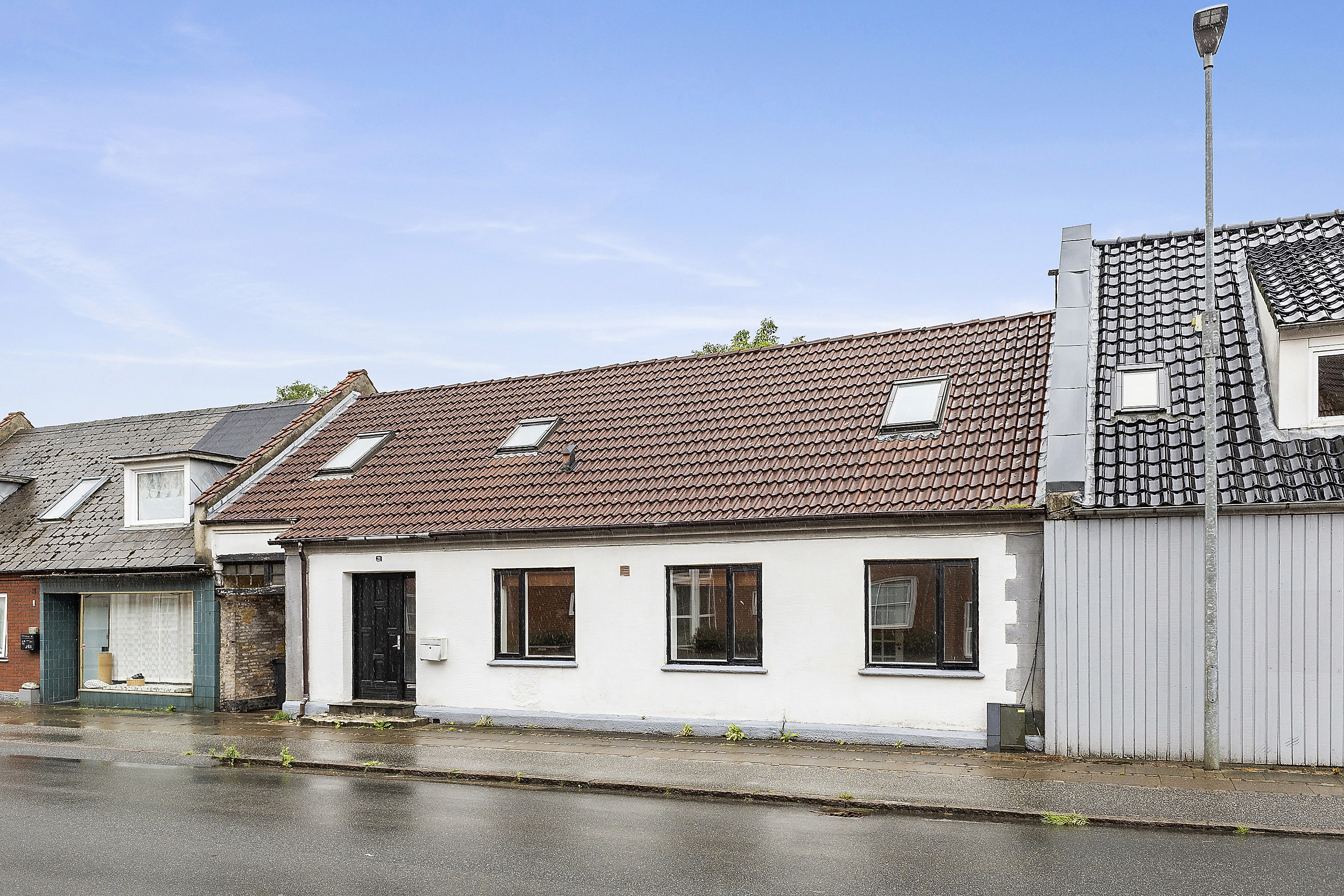 Fremhævet ejendommen billede i fuldskærmstilstand. Billede af Søndergade 21, 6670 Holsted