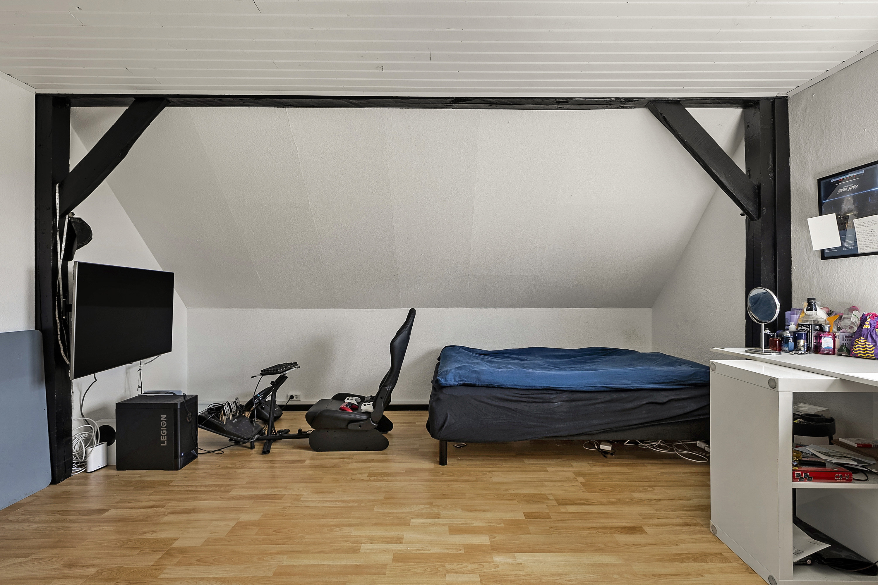 Fremhævet soveværelse billede i fuldskærmstilstand. Billede af Højvang 1A, 6230 Rødekro