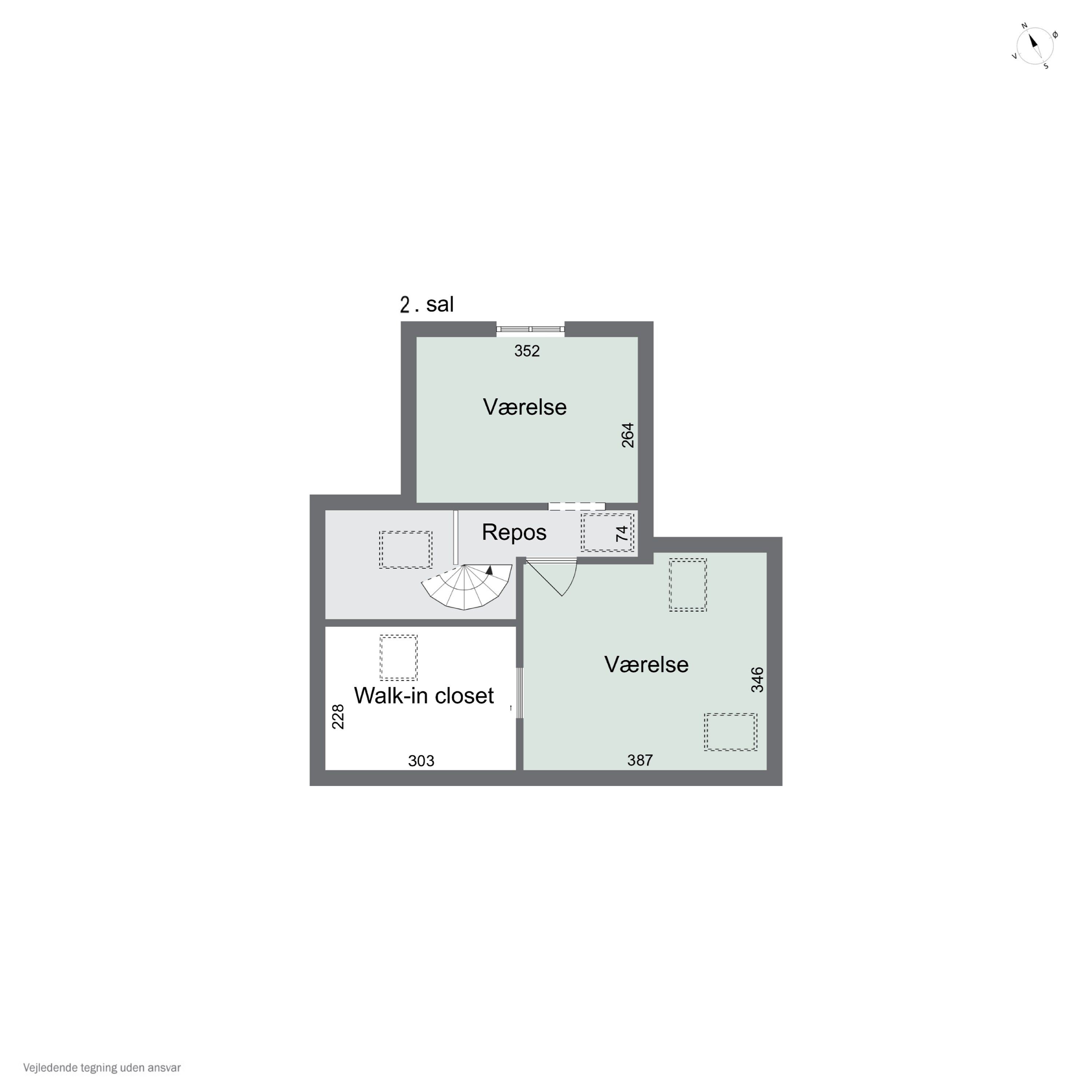 Plantegninger billede af Sophie Breums Vænge 4B, 1., 5000 Odense C