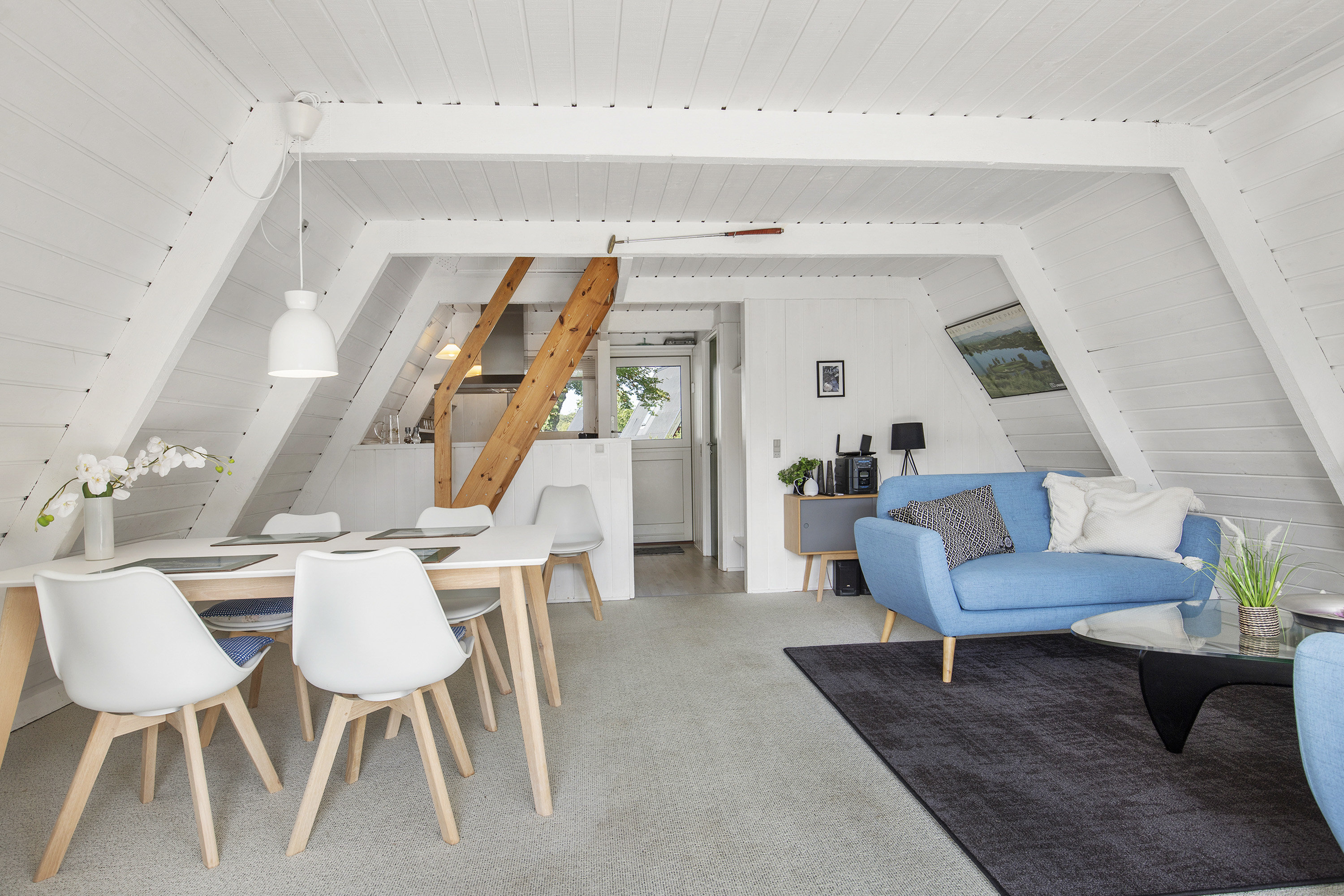 Fremhævet stue billede i fuldskærmstilstand. Billede af Golfsvinget 201, Gatten, 9640 Farsø