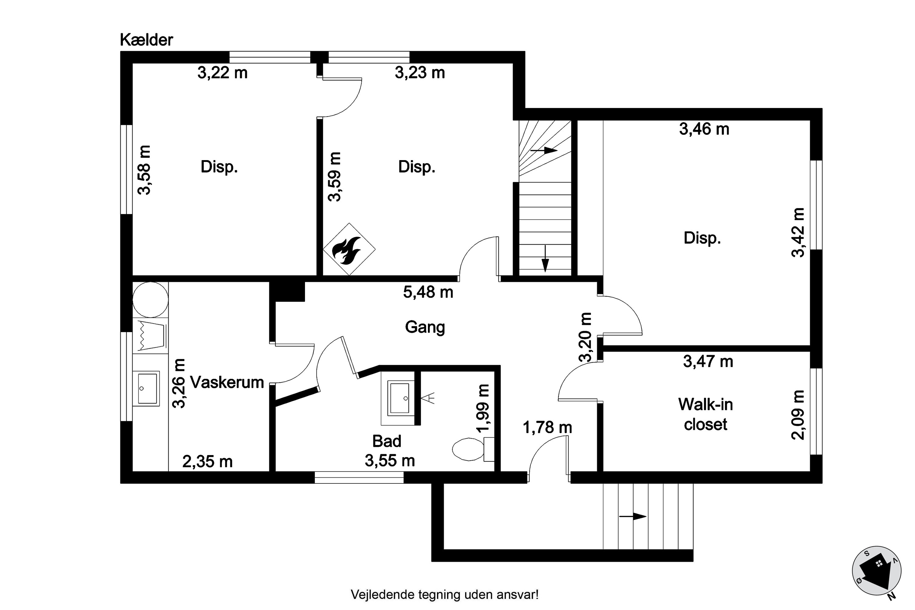 Plantegninger billede af Fynsvej 20, 9900 Frederikshavn