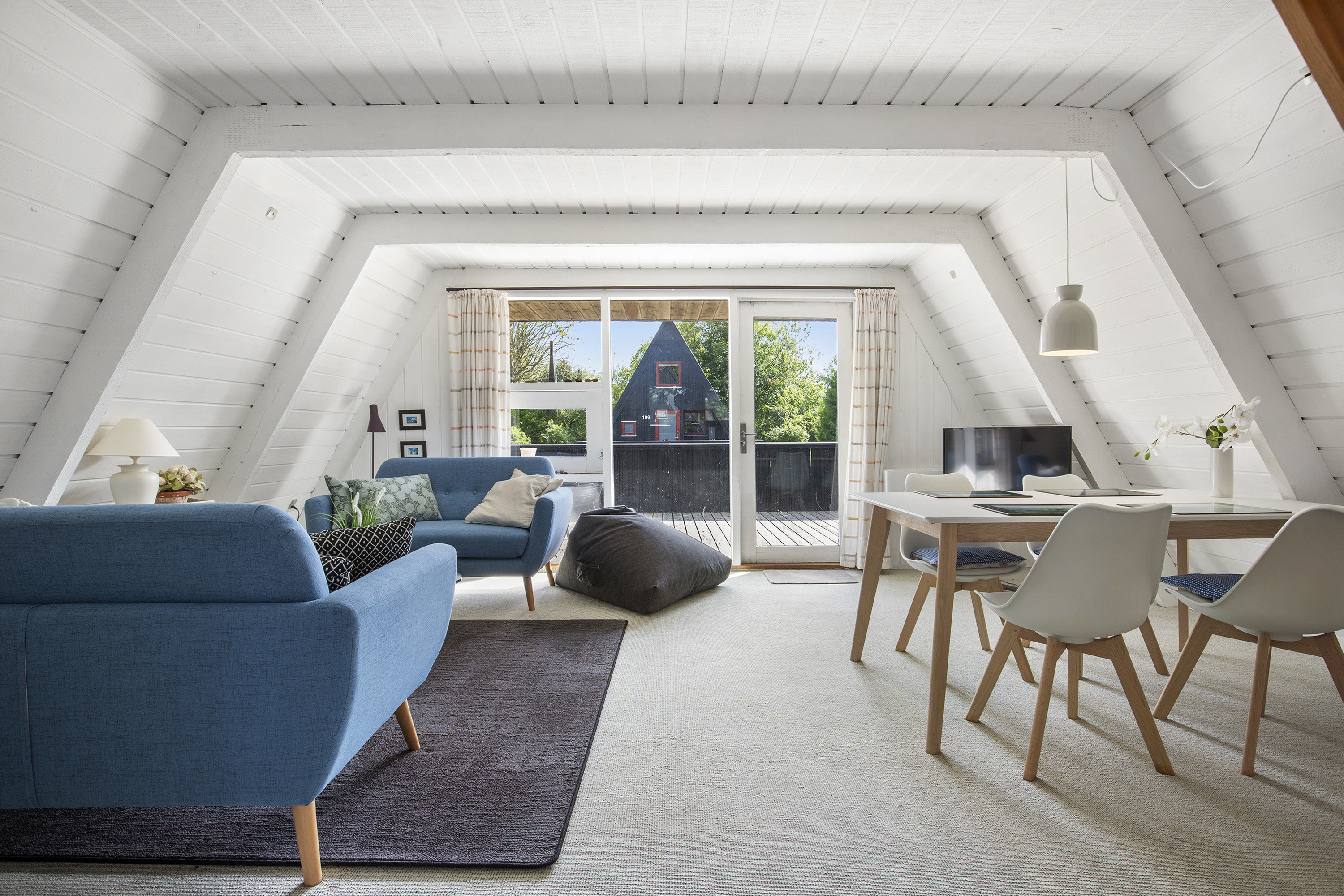 Fremhævet stue billede i fuldskærmstilstand. Billede af Golfsvinget 201, Gatten, 9640 Farsø