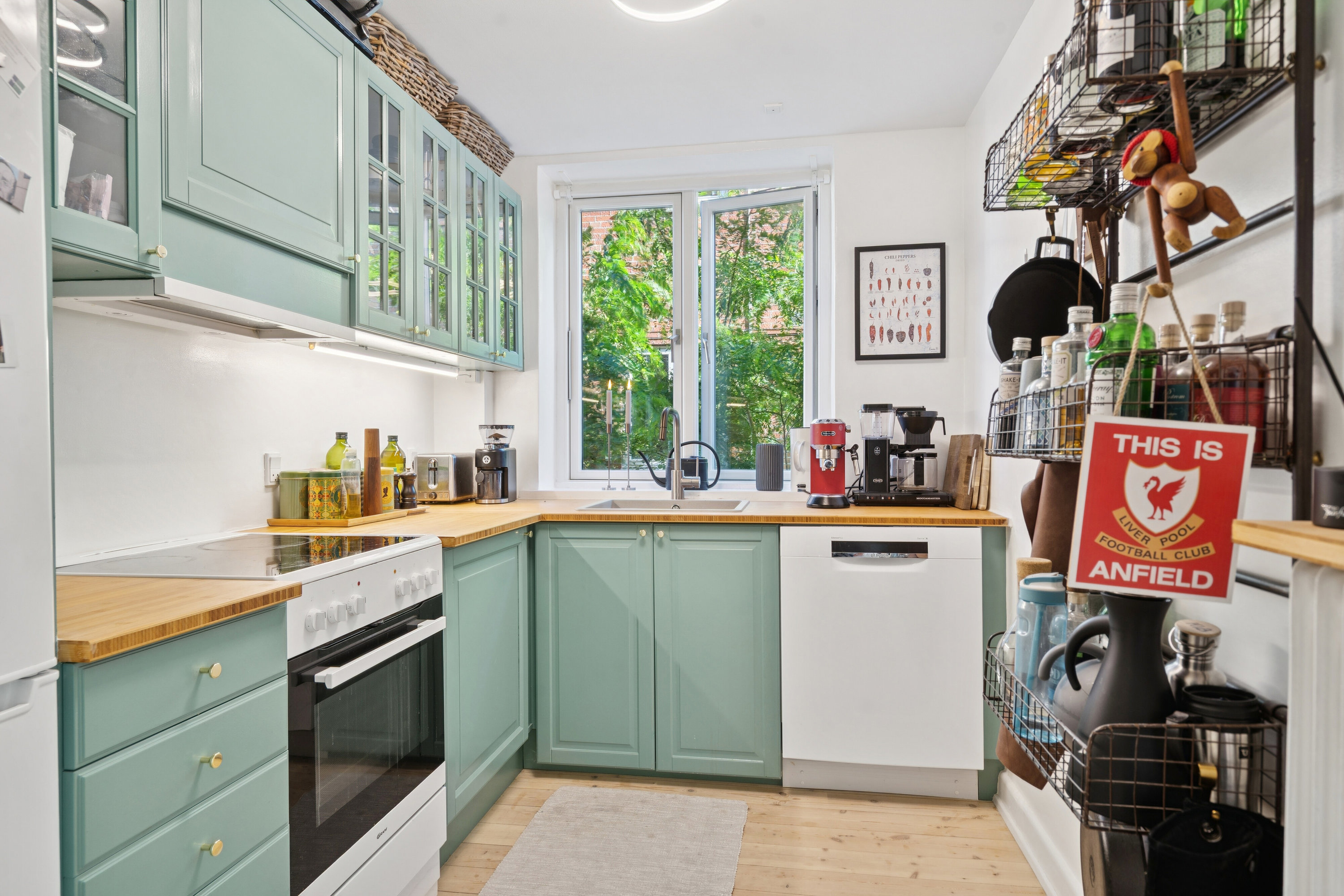 Fremhævet køkken billede i fuldskærmstilstand. Billede af Åløkkehaven 62, st.. th., 5000 Odense C