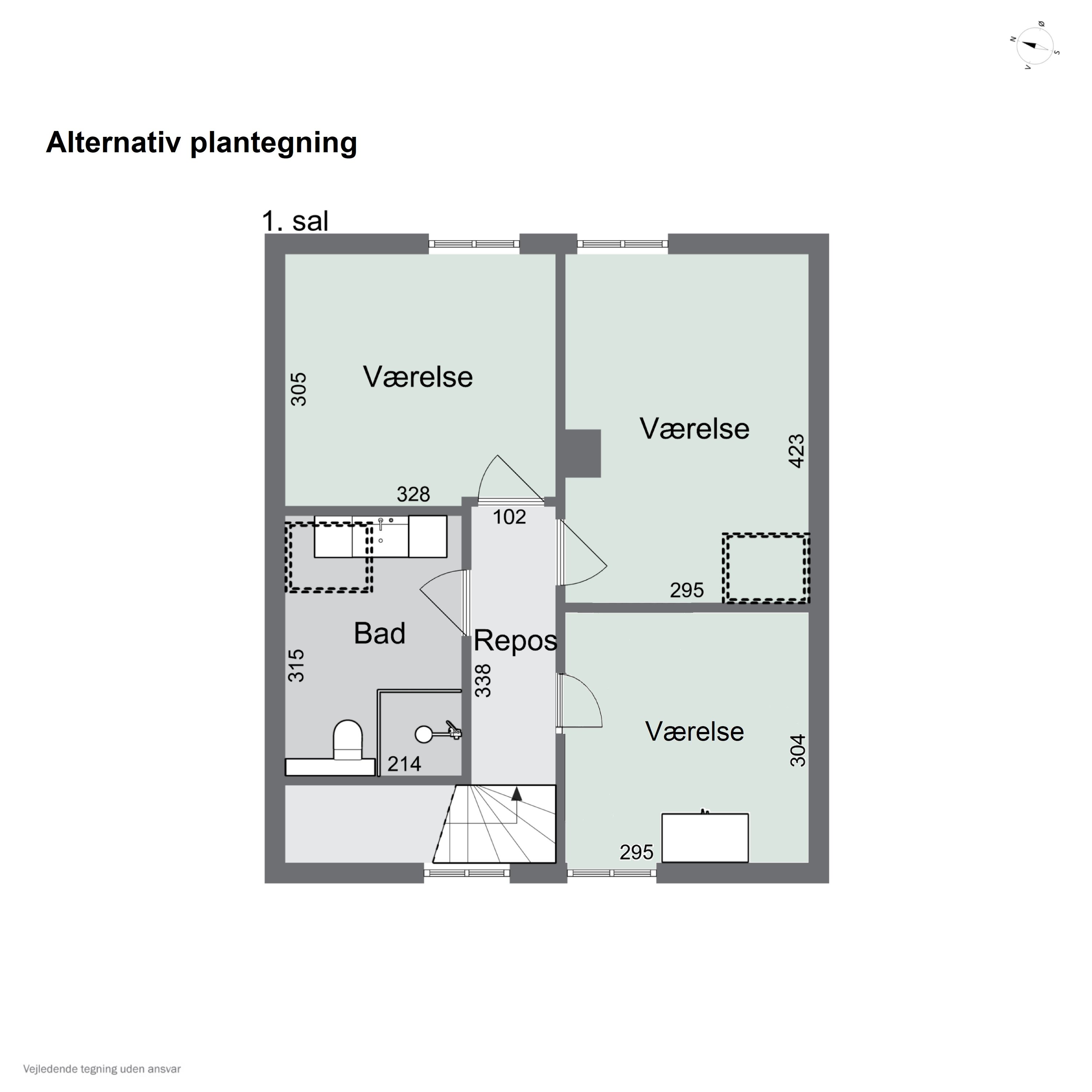Plantegninger billede af Klovborgvej 21, 2650 Hvidovre