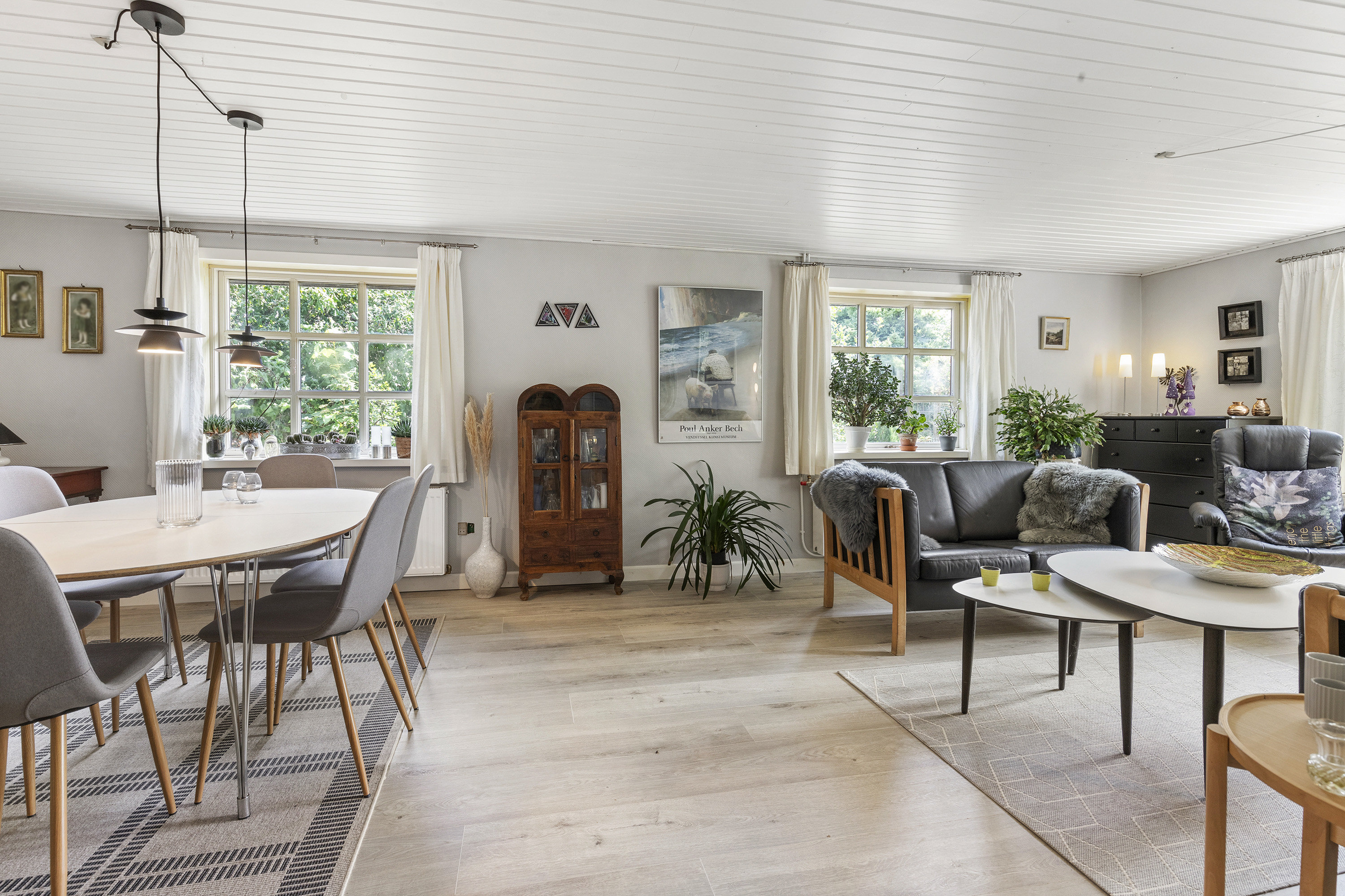 Fremhævet stue billede i fuldskærmstilstand. Billede af Viborgvej 56, St Binderup, 9600 Aars