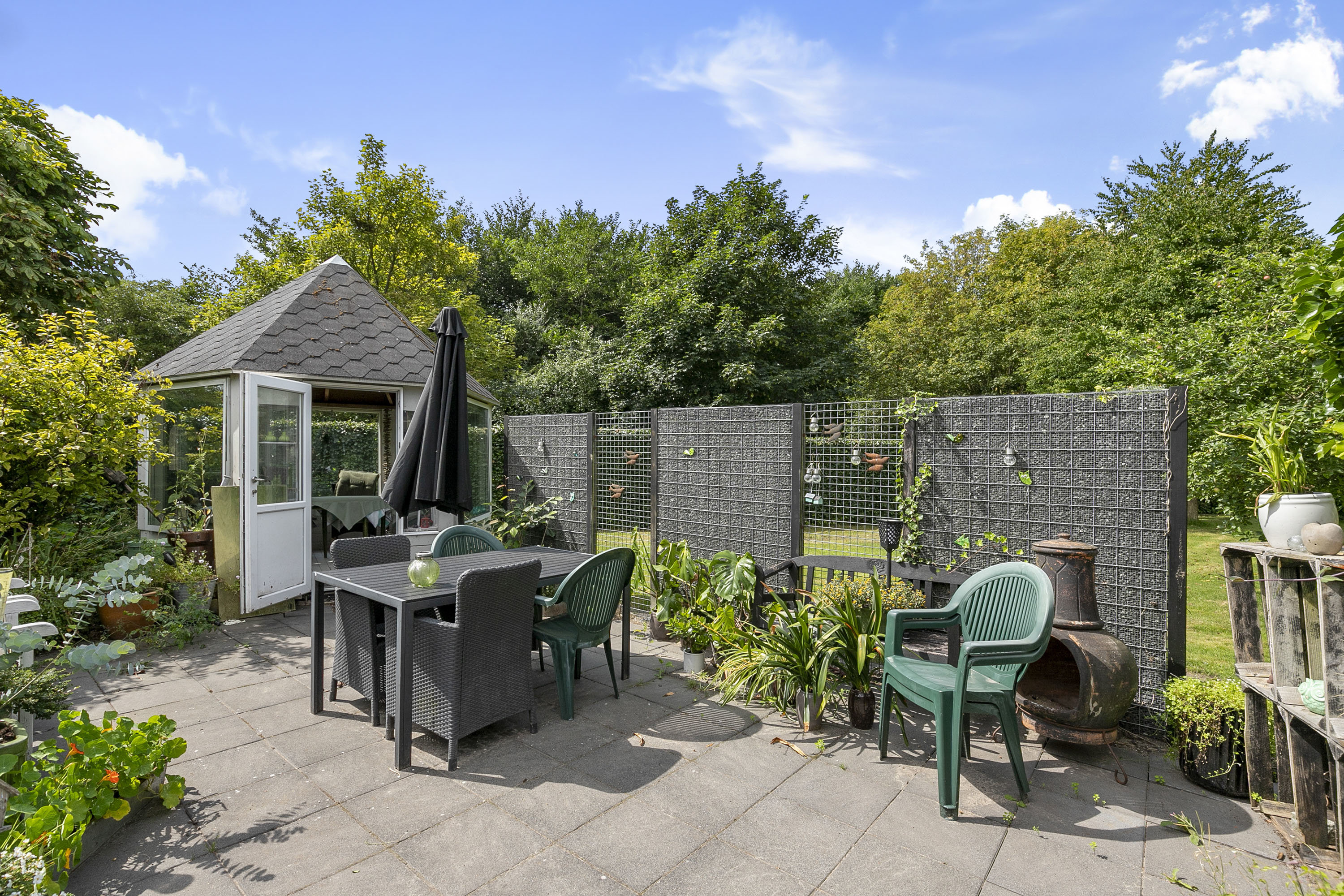 Fremhævet terrasse billede i fuldskærmstilstand. Billede af Viborgvej 56, St Binderup, 9600 Aars