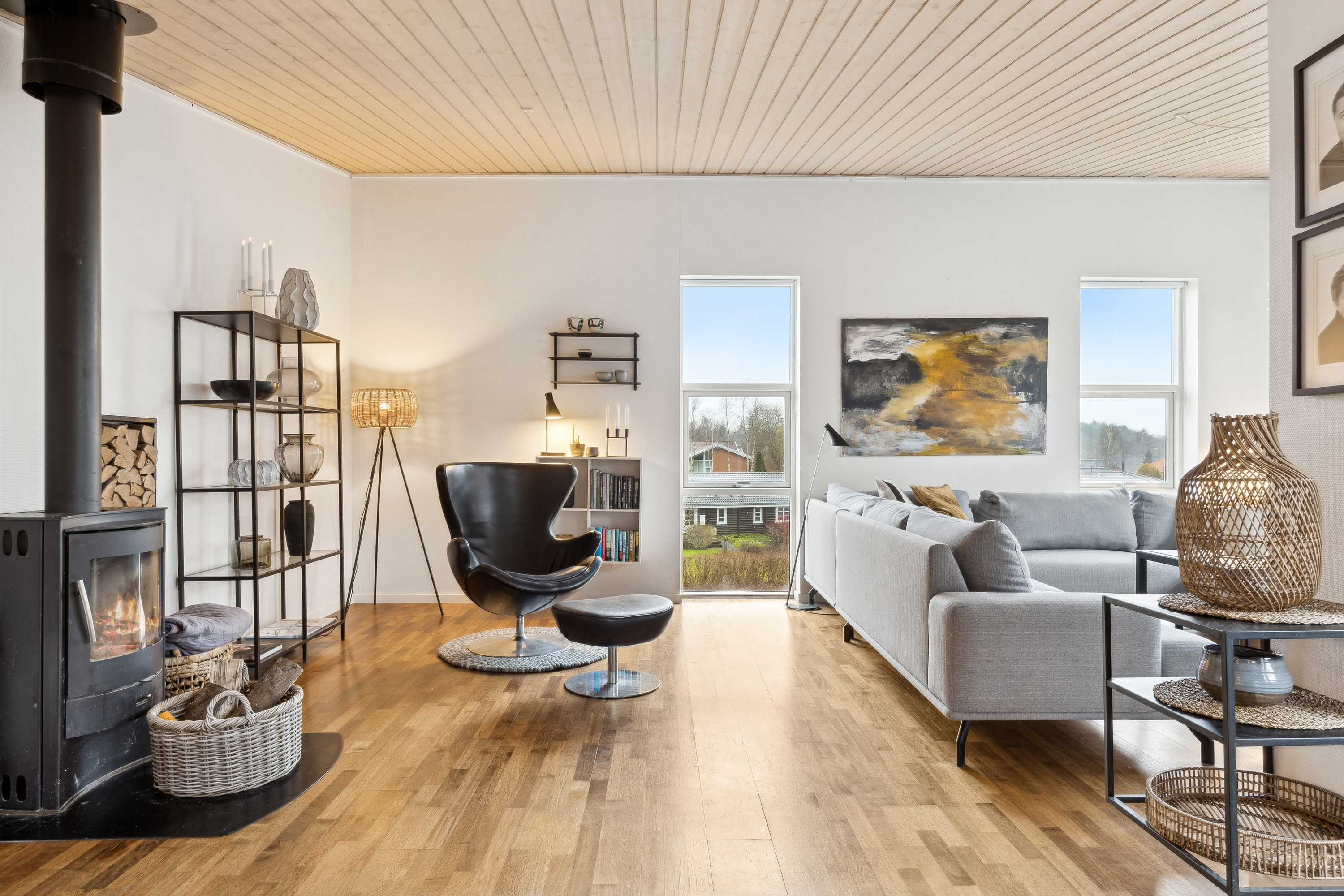 Fremhævet  billede i fuldskærmstilstand. Billede af Kælkebakkevej 3, Gjessø, 8600 Silkeborg