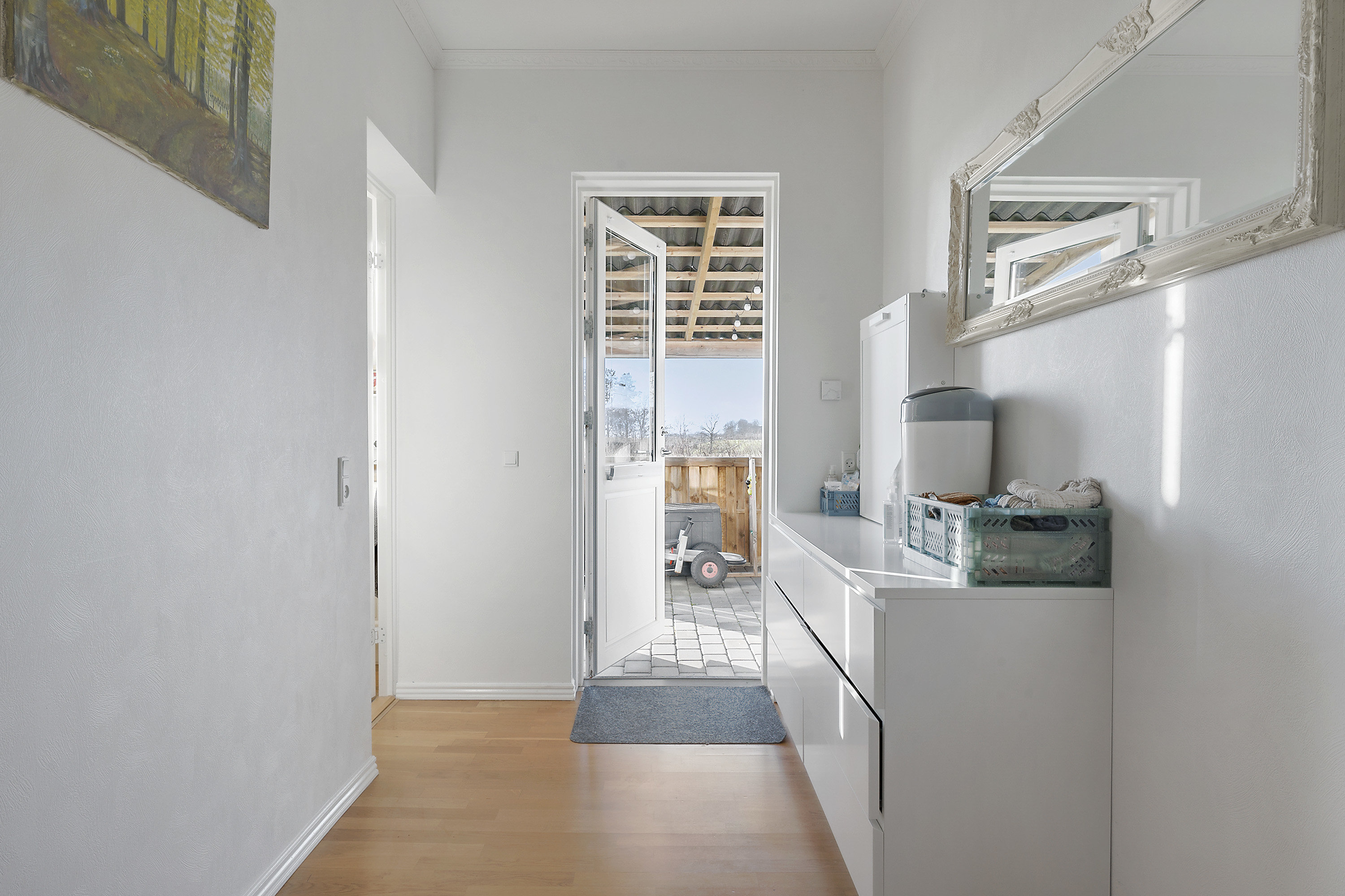 Fremhævet entré billede i fuldskærmstilstand. Billede af Flintemosevej 30, Bøgesø, 4700 Næstved