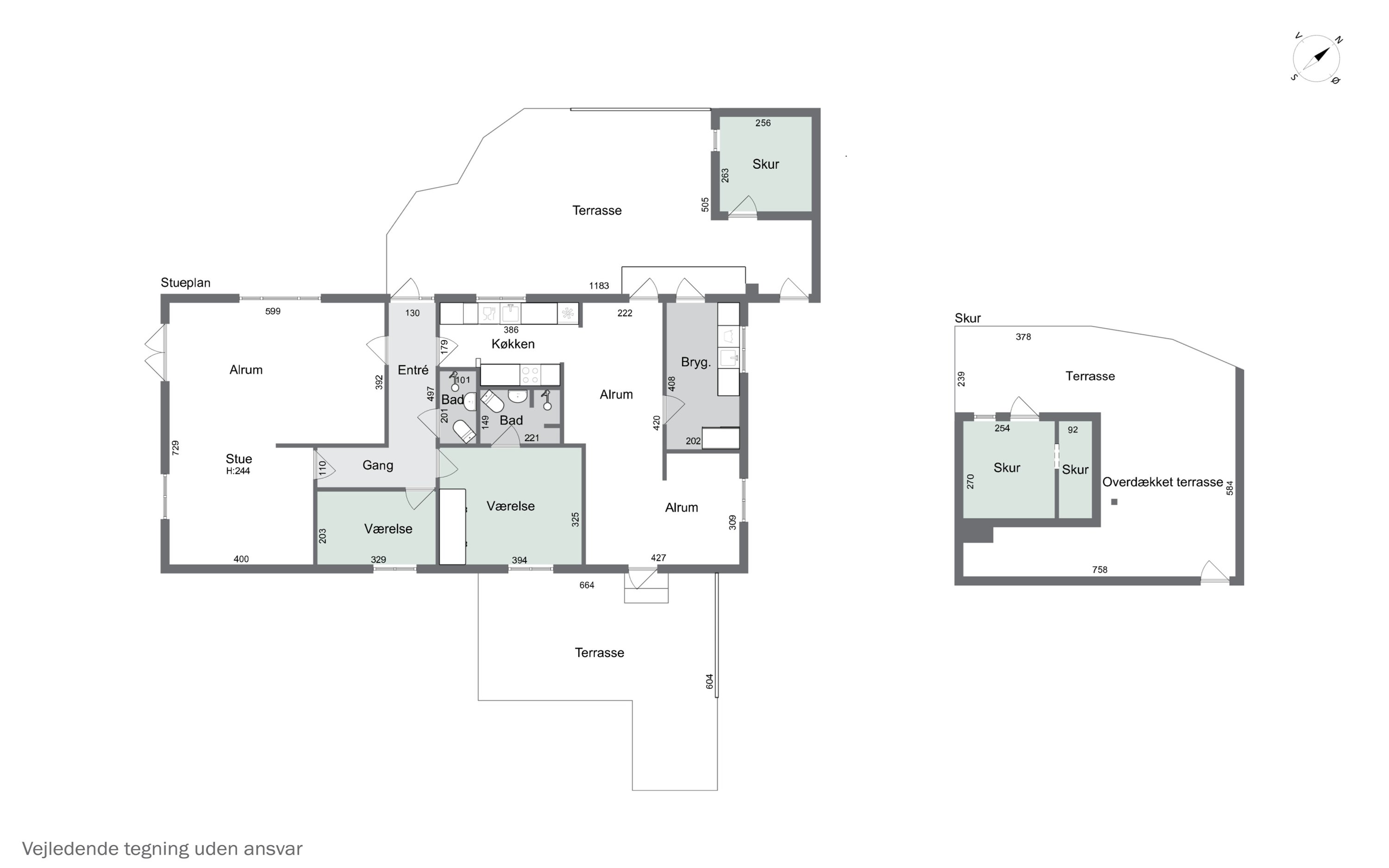 Plantegninger billede af Strøbyvej 35, Østrup, 5450 Otterup