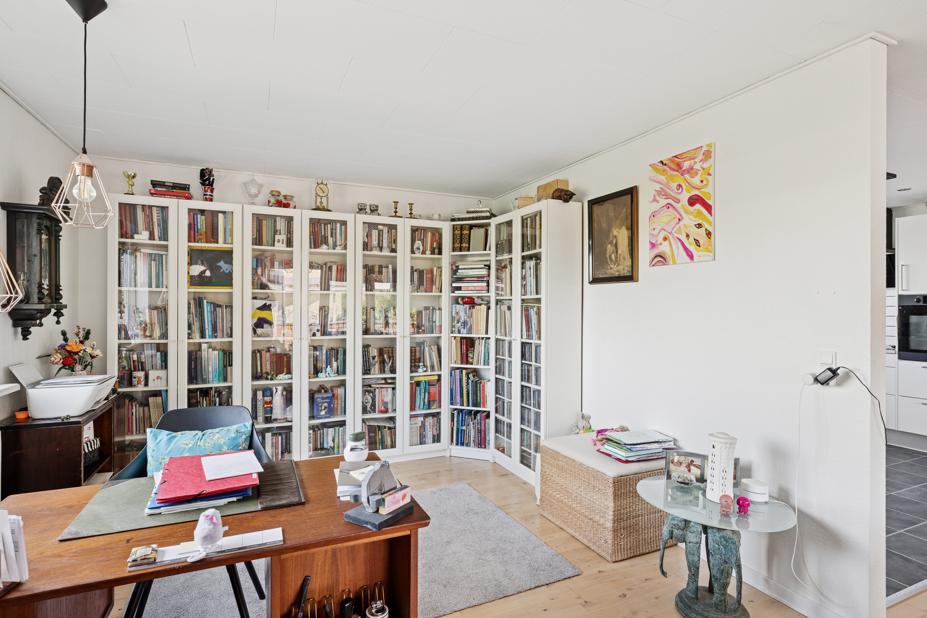 Fremhævet stue billede i fuldskærmstilstand. Billede af Gl. Aalborgvej 113, 8800 Viborg