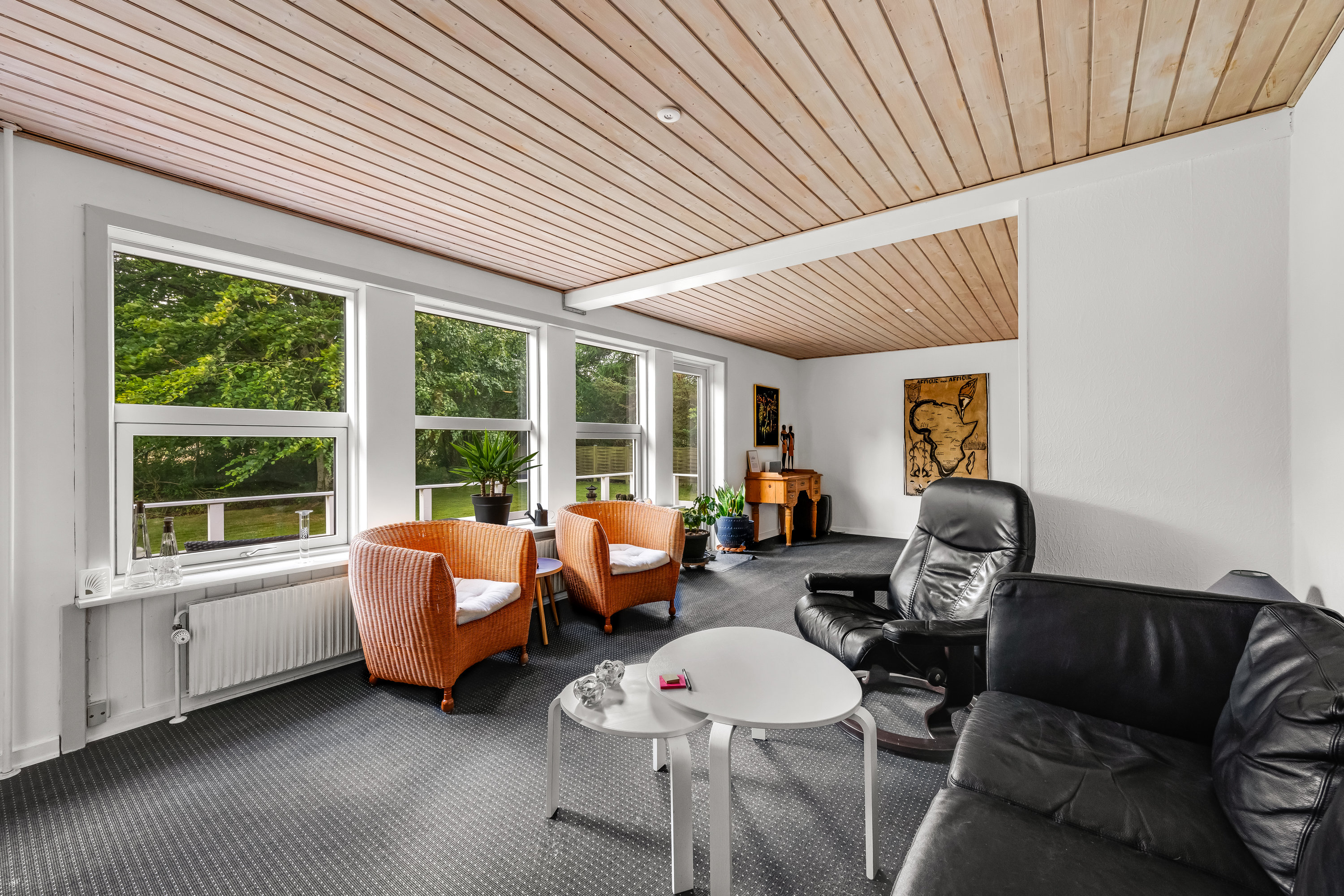 Fremhævet stue billede i fuldskærmstilstand. Billede af Østergårdevej 5, Foersum, 6880 Tarm