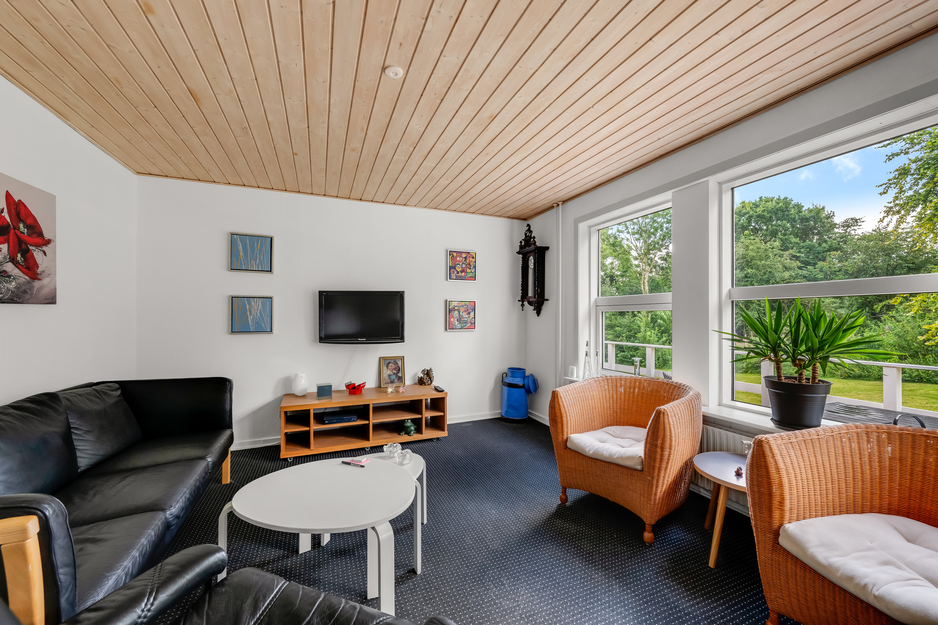 Fremhævet stue billede i fuldskærmstilstand. Billede af Østergårdevej 5, Foersum, 6880 Tarm