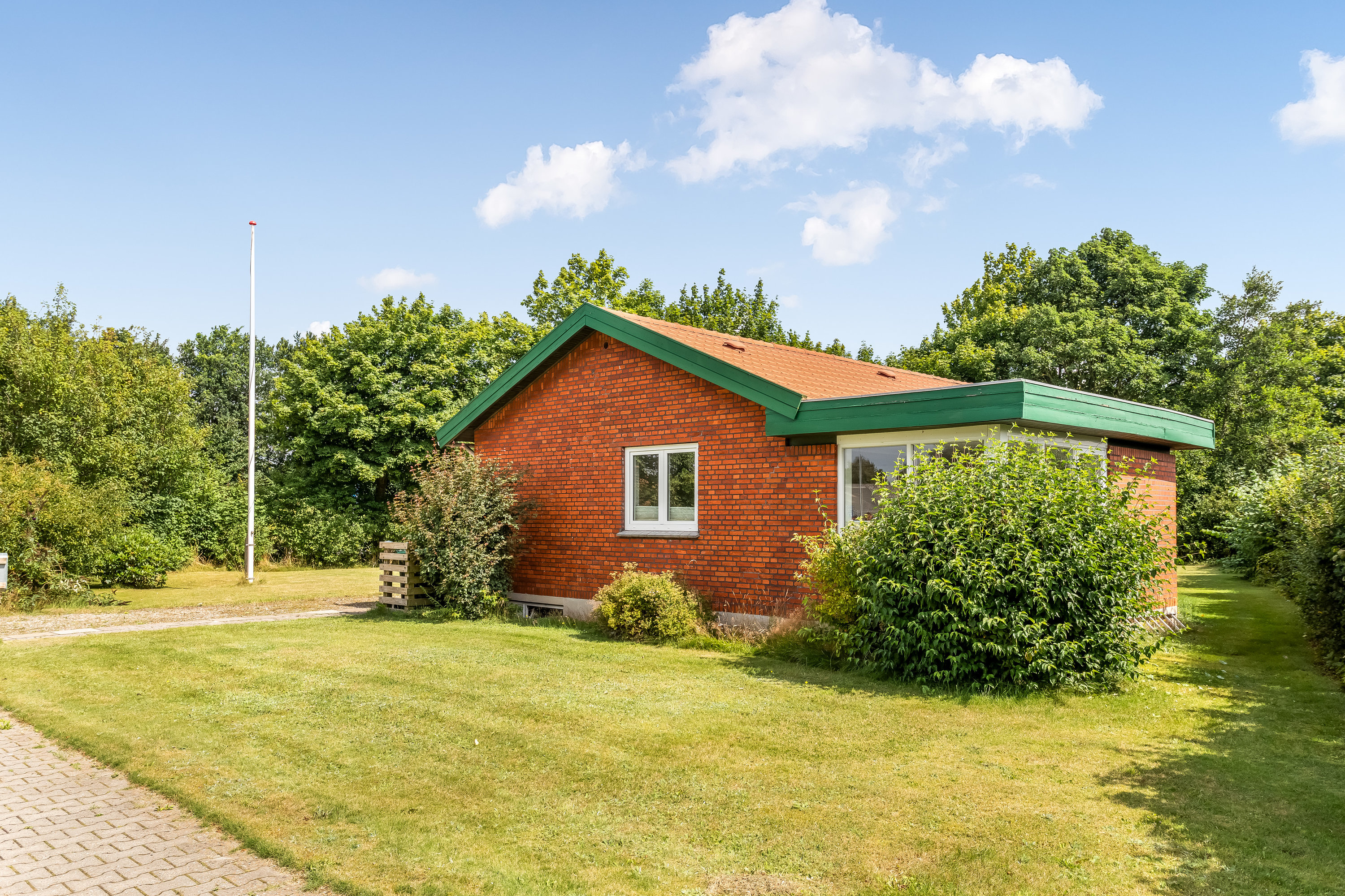 Fremhævet facade billede i fuldskærmstilstand. Billede af Rådhusstræde 58, 6240 Løgumkloster