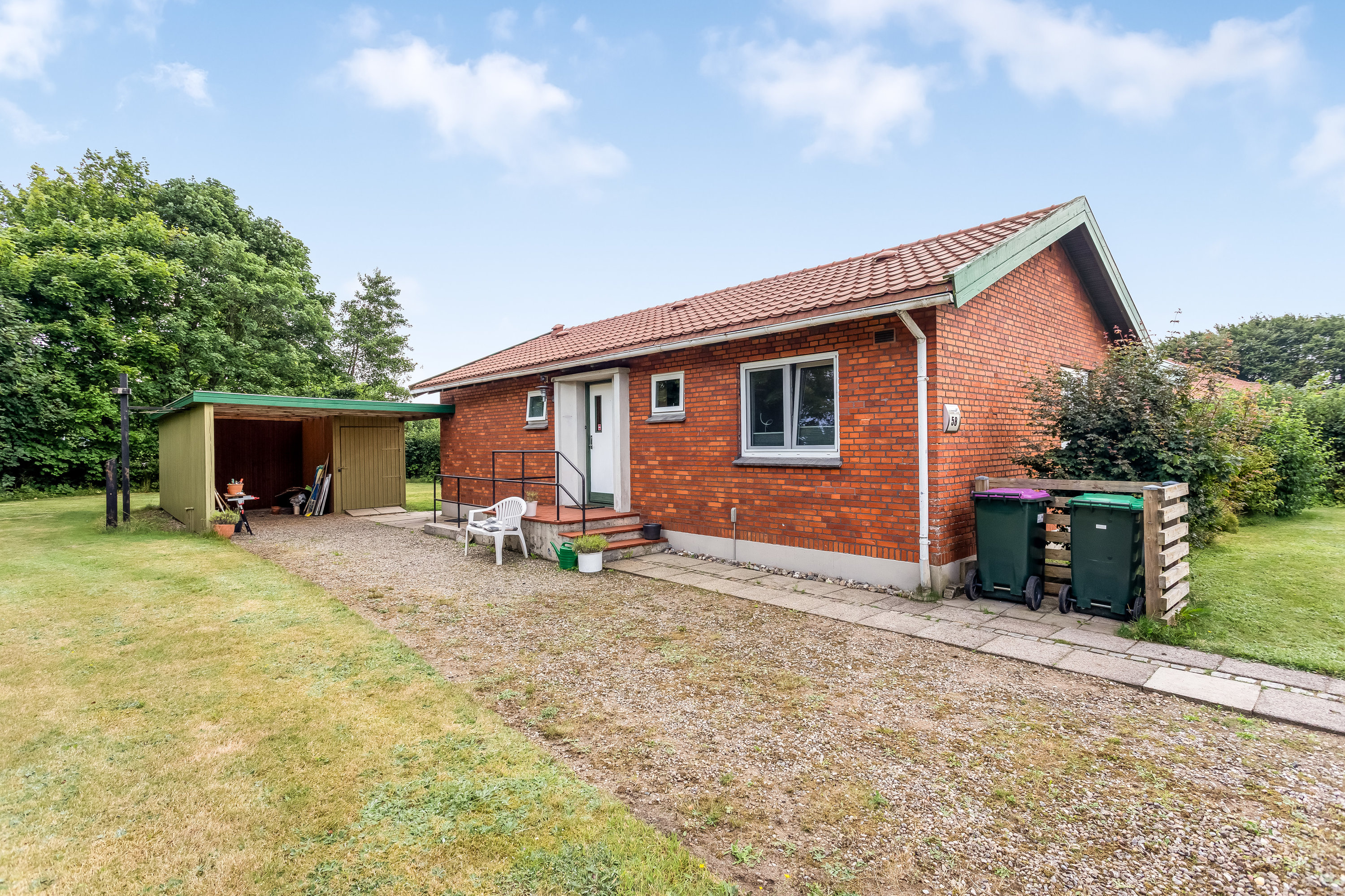 Fremhævet facade billede i fuldskærmstilstand. Billede af Rådhusstræde 58, 6240 Løgumkloster