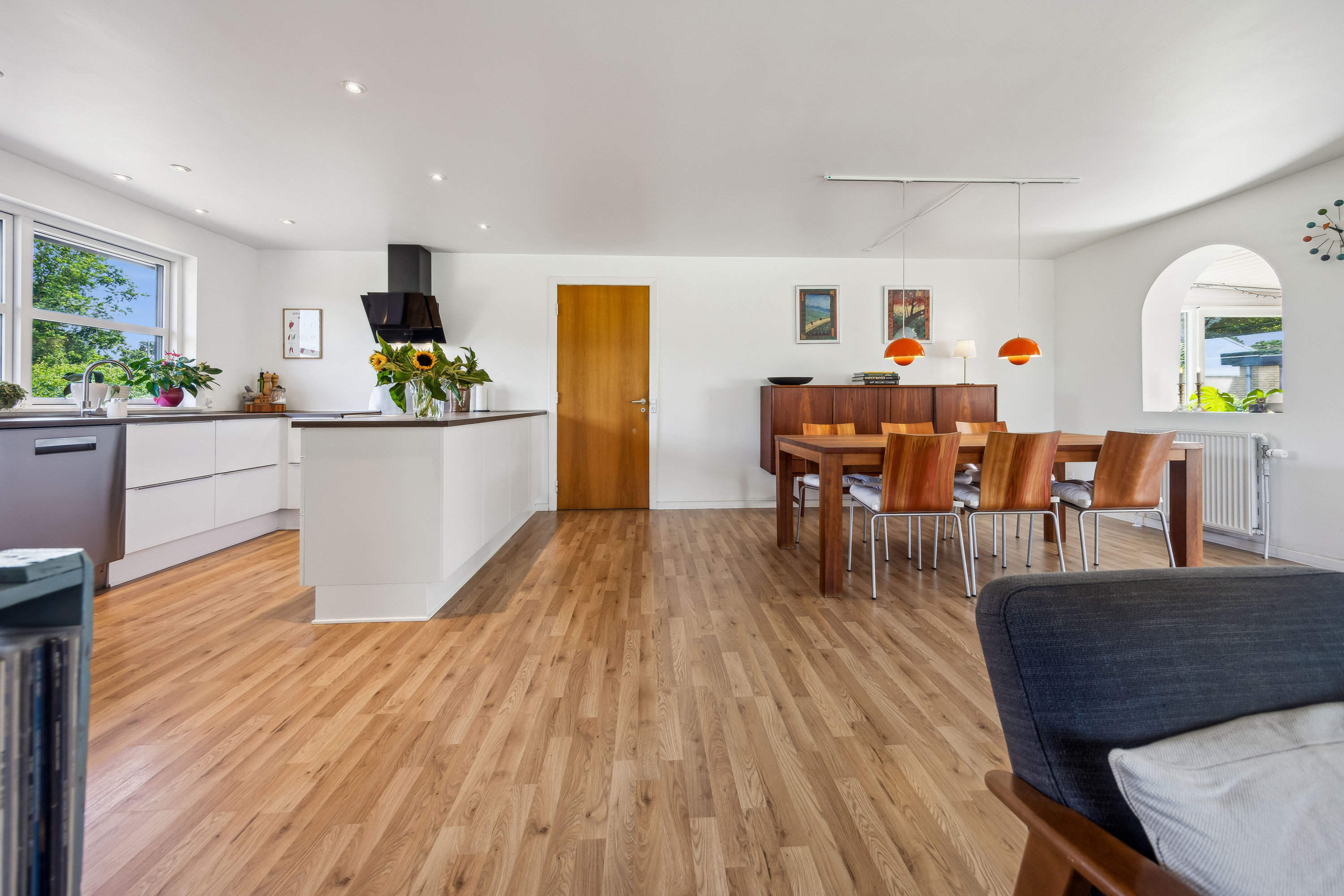 Fremhævet stue billede i fuldskærmstilstand. Billede af Stammen 1, 9260 Gistrup