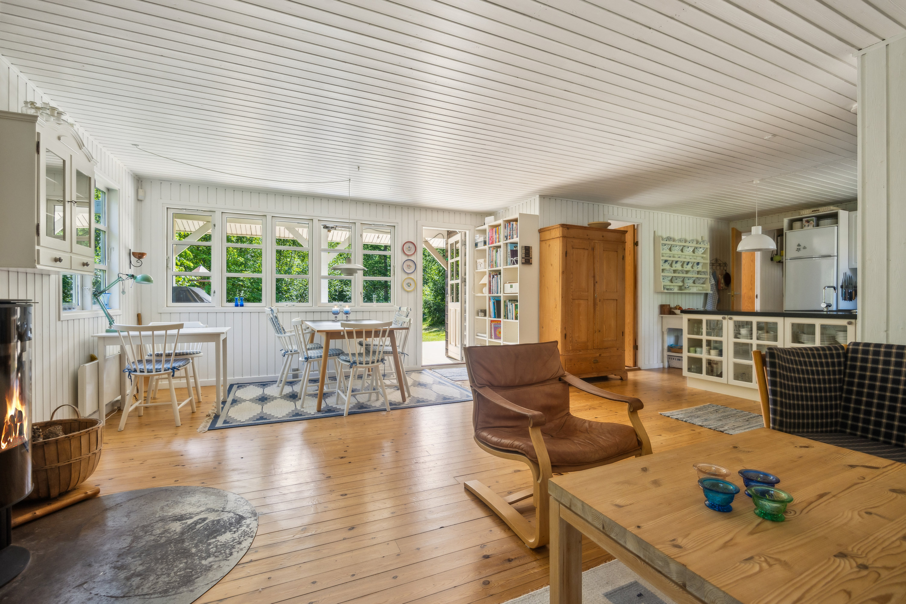 Fremhævet stue billede i fuldskærmstilstand. Billede af Drosselvej 40, Tranum, 9460 Brovst