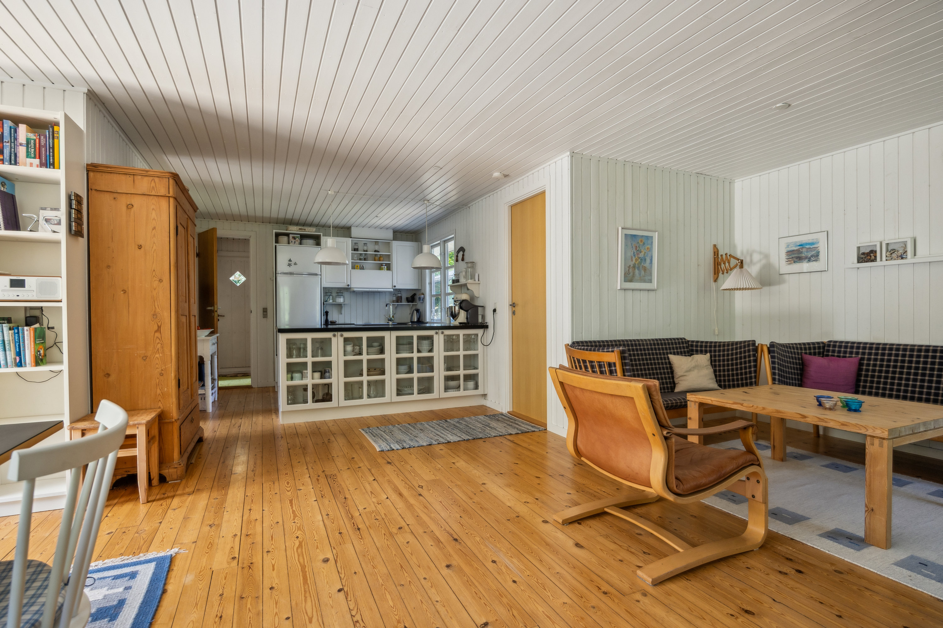 Fremhævet stue billede i fuldskærmstilstand. Billede af Drosselvej 40, Tranum, 9460 Brovst