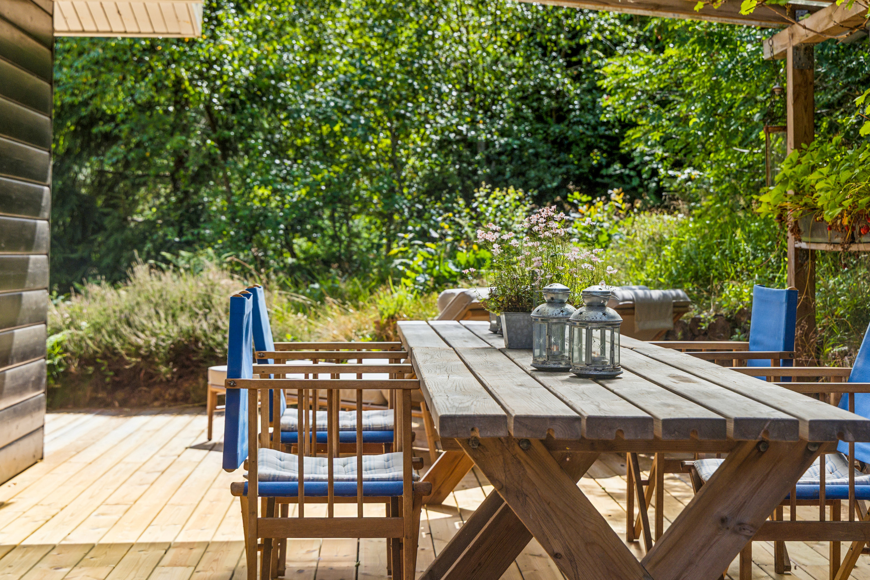 Fremhævet terrasse billede i fuldskærmstilstand. Billede af Drosselvej 40, Tranum, 9460 Brovst