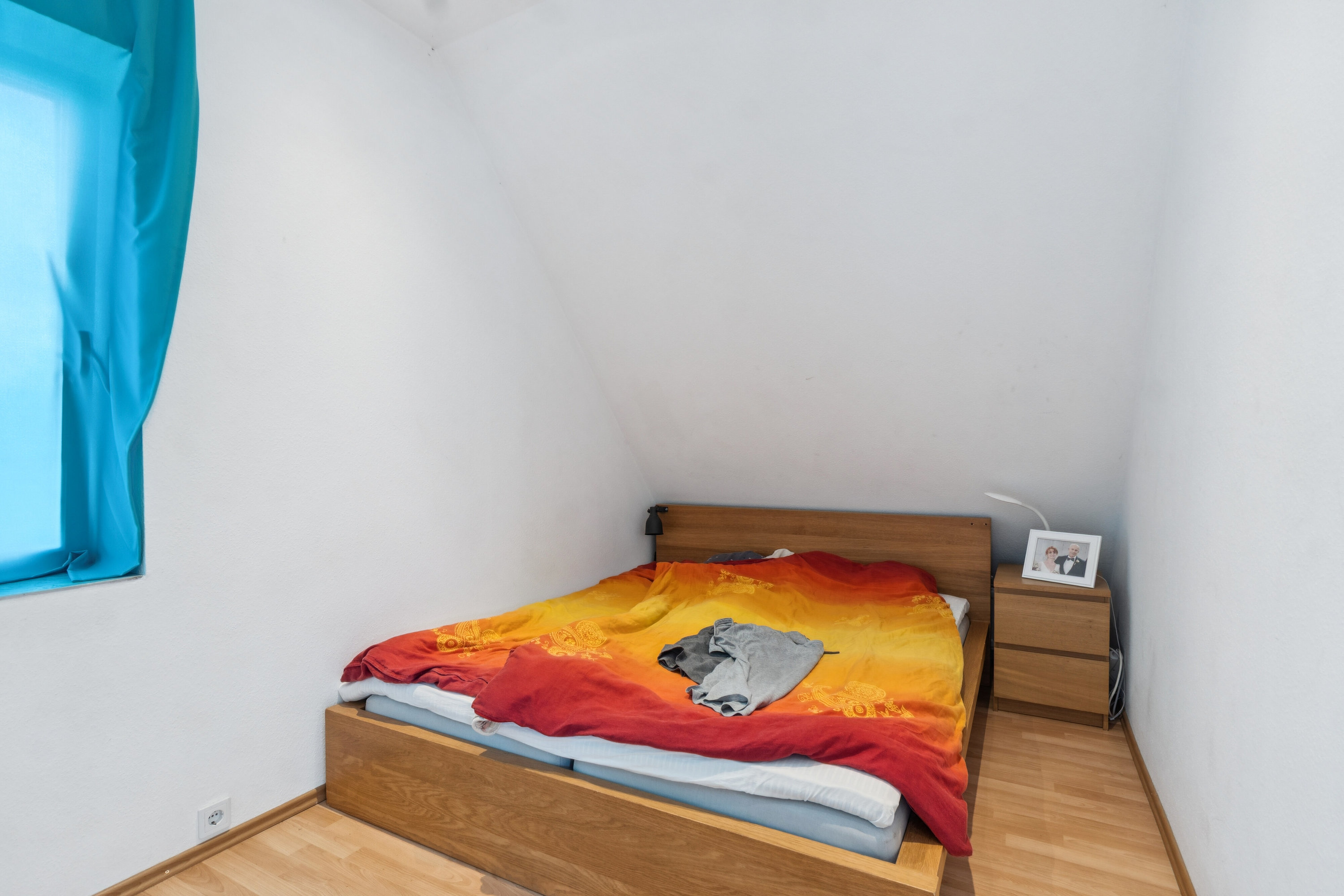 Fremhævet soveværelse billede i fuldskærmstilstand. Billede af Hovedvejen 30A, 4733 Tappernøje