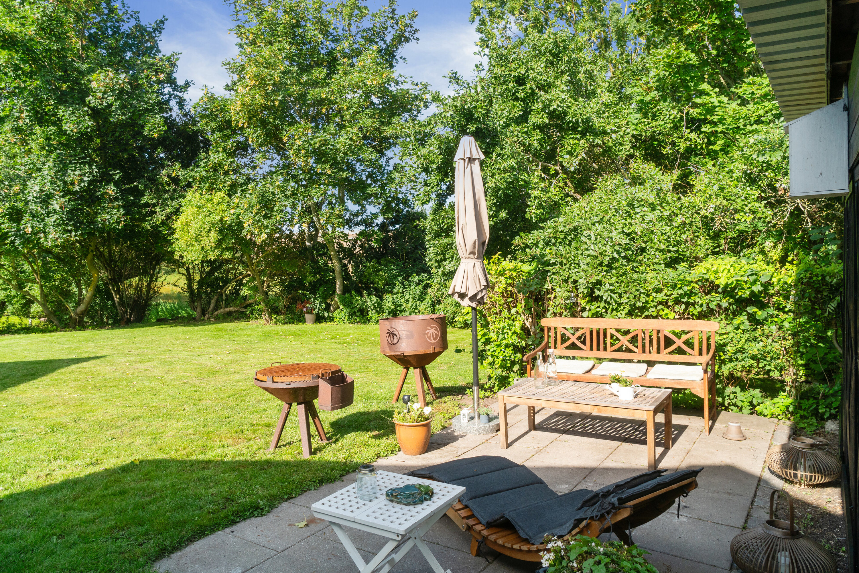 Fremhævet terrasse billede i fuldskærmstilstand. Billede af Ågerupvej 15, 4400 Kalundborg