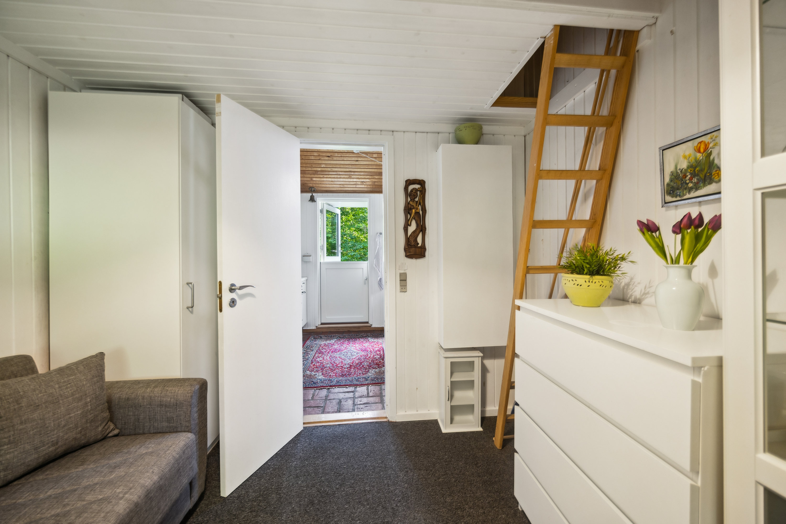 Fremhævet gang billede i fuldskærmstilstand. Billede af Rummelsigen 41, 9340 Asaa