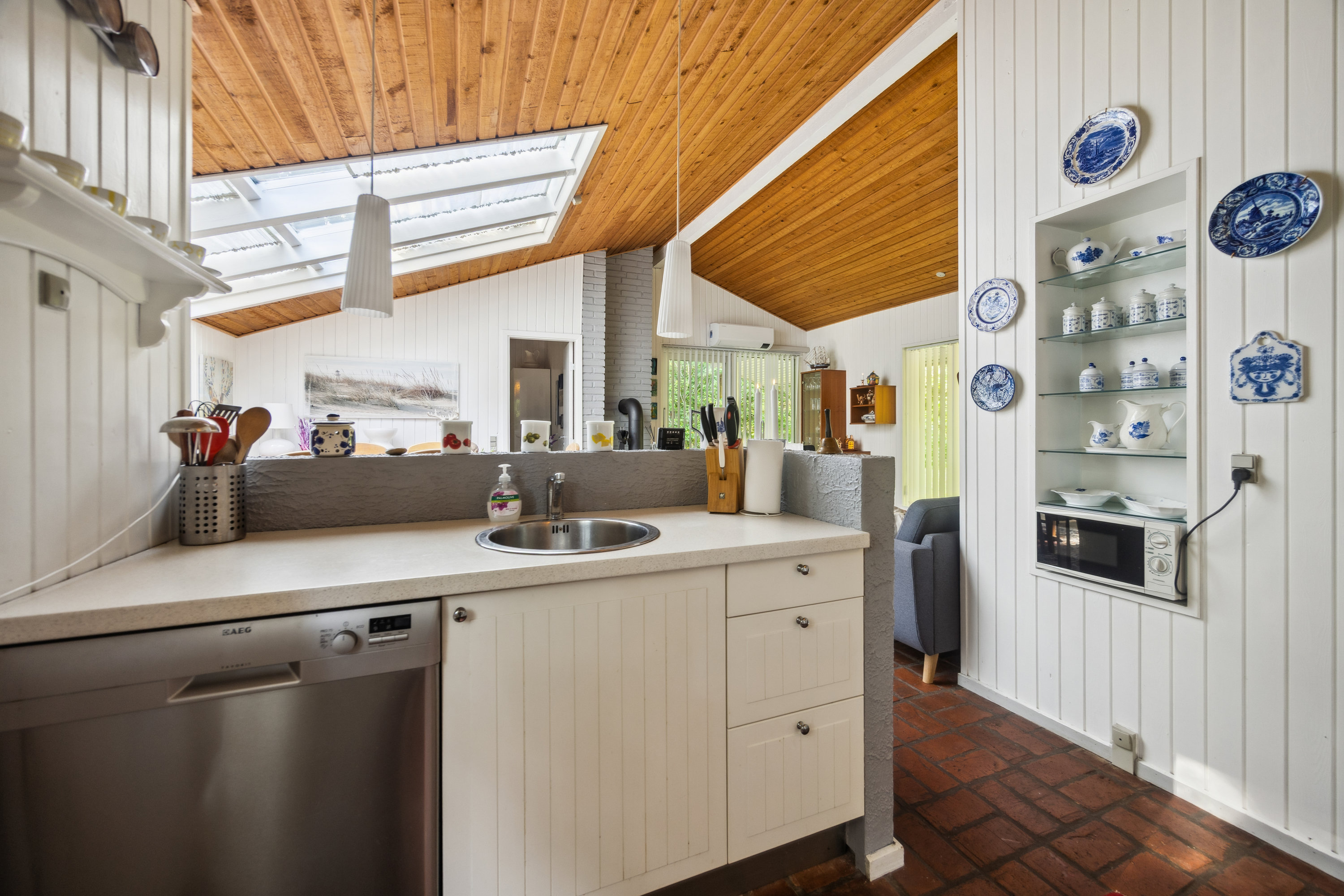 Fremhævet køkken billede i fuldskærmstilstand. Billede af Rummelsigen 41, 9340 Asaa